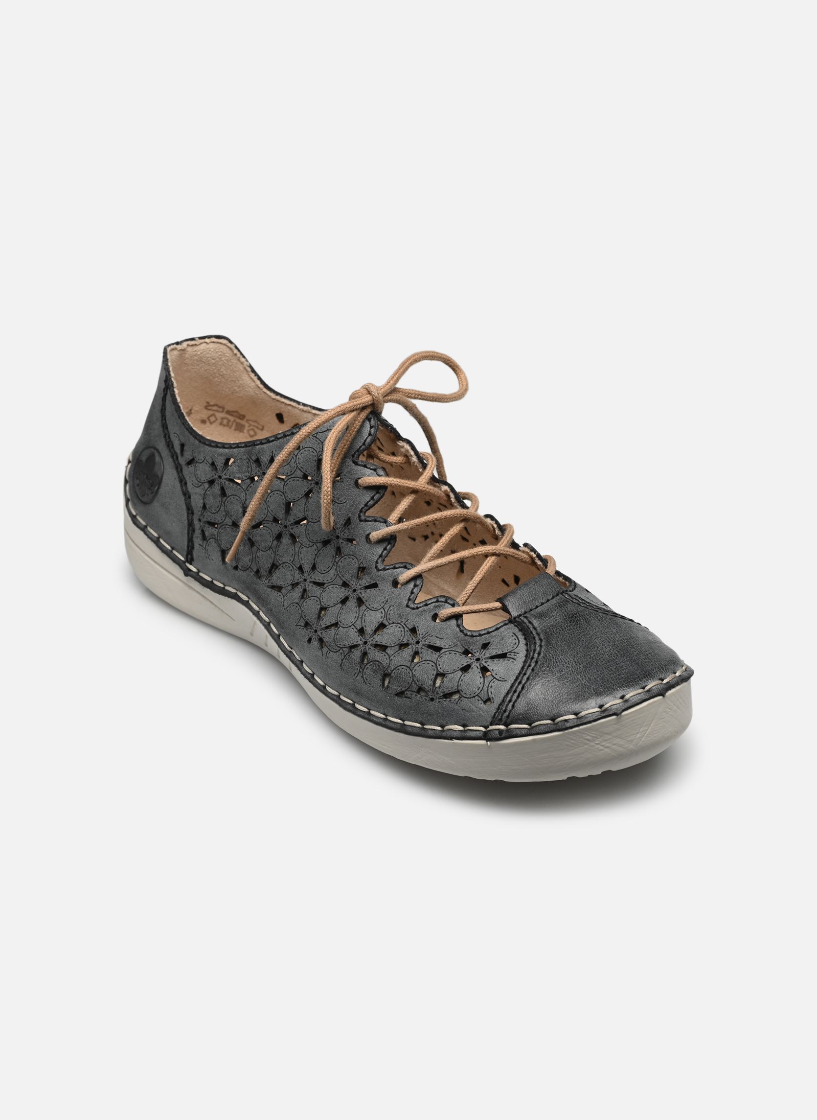 Baskets basses 52518 femme bleu Rieker Baskets basses 52518 femme bleu BLEU