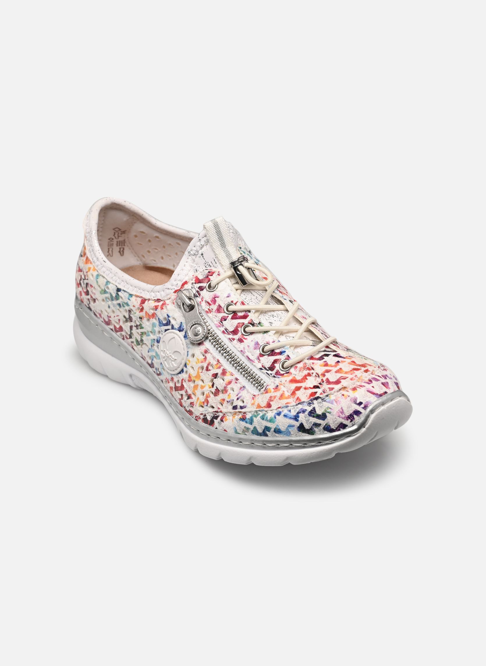 Baskets basses L3252 femme multicolore Rieker Baskets basses L3252 femme multicolore MULTICOLORE