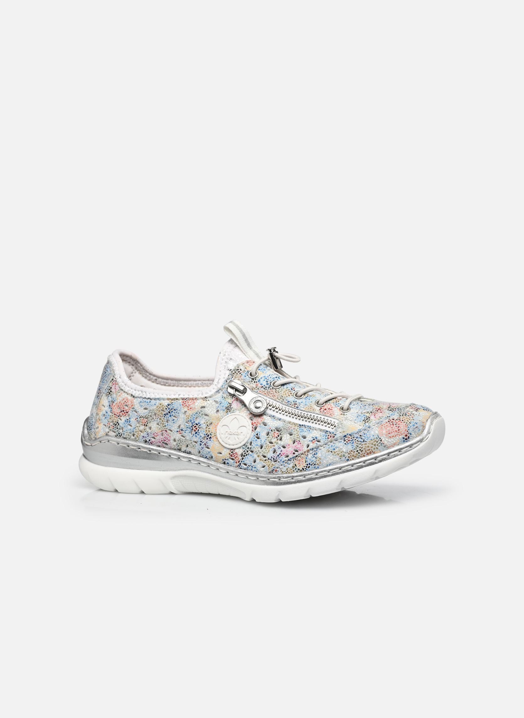 Lage sneakers L3252 dames meerkleurig Rieker Lage sneakers L3252 dames meerkleurig ICE-MULTI/WEISS-SILBER