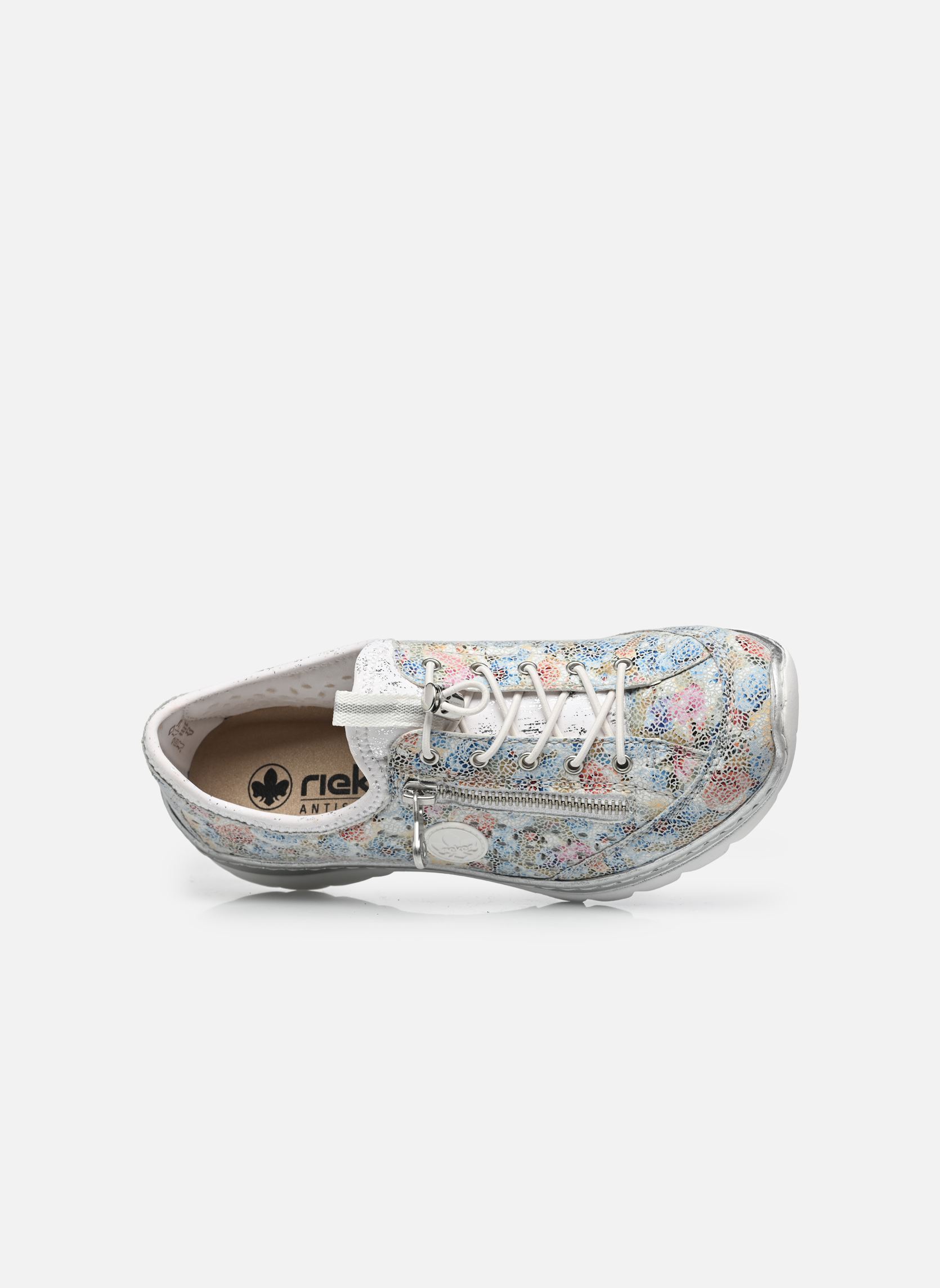Lage sneakers L3252 dames meerkleurig Rieker Lage sneakers L3252 dames meerkleurig ICE-MULTI/WEISS-SILBER