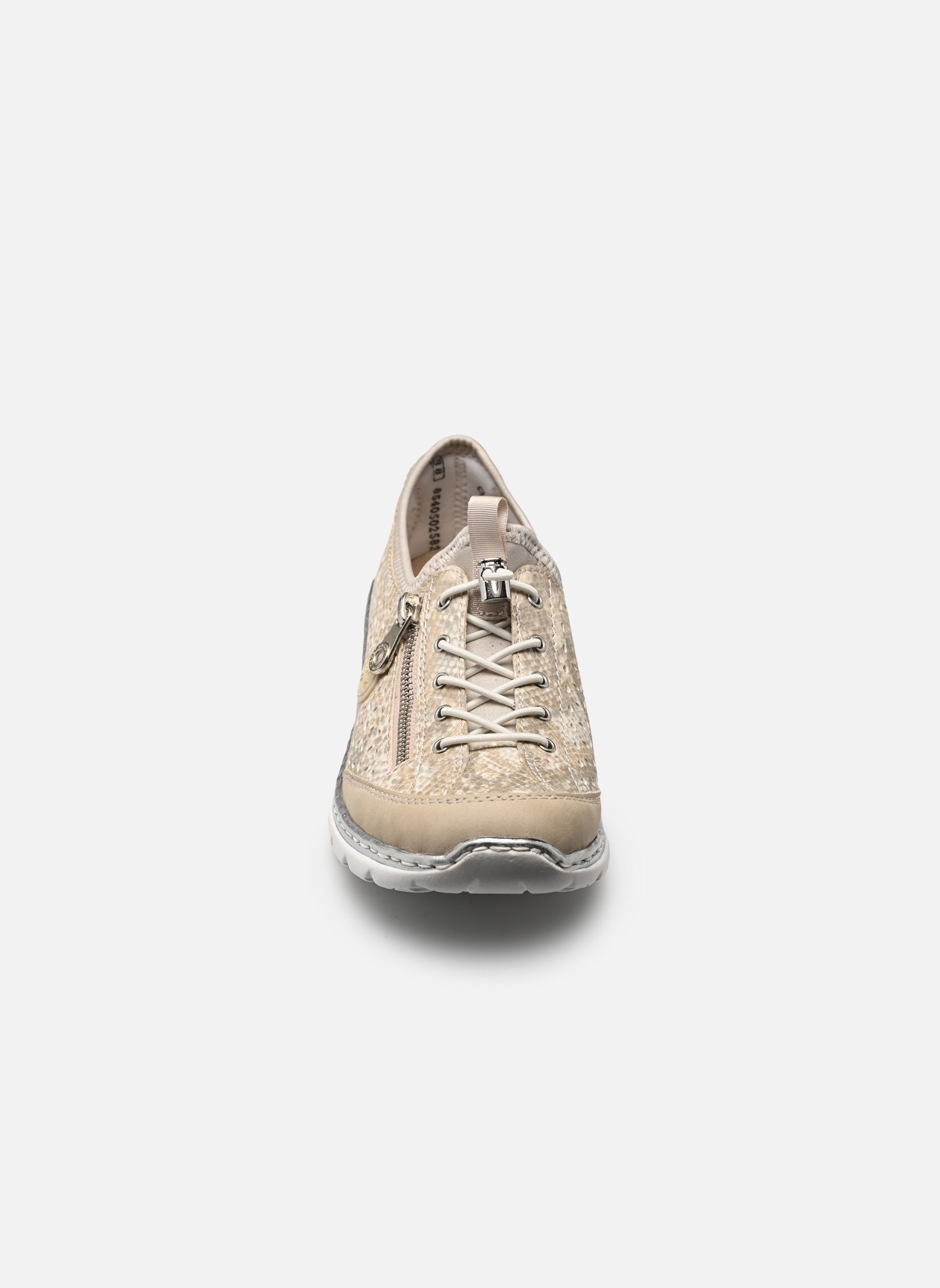 Lage sneakers L3252 dames goud en brons Rieker Lage sneakers L3252 dames goud en brons GINGER/OFFWHITE-GOLD/PERLCLOUD
