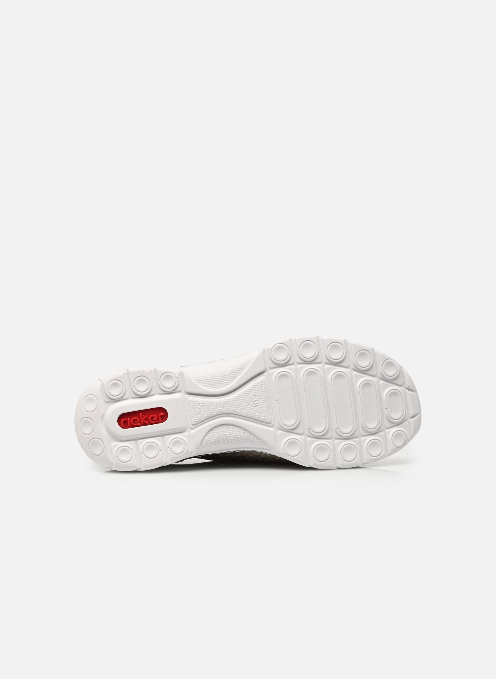 Lage sneakers L3252 dames goud en brons Rieker Lage sneakers L3252 dames goud en brons GINGER/OFFWHITE-GOLD/PERLCLOUD