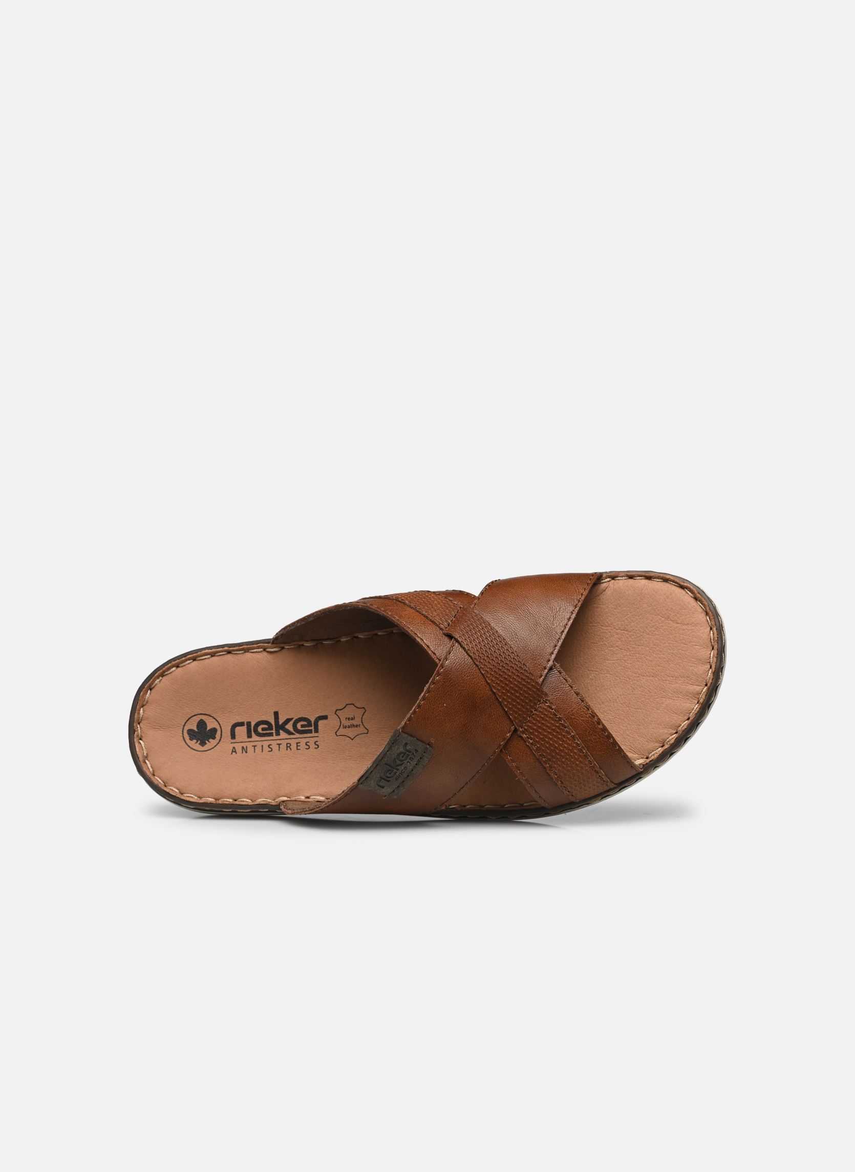Mules 21082 homme marron Rieker Mules 21082 homme marron MARRON