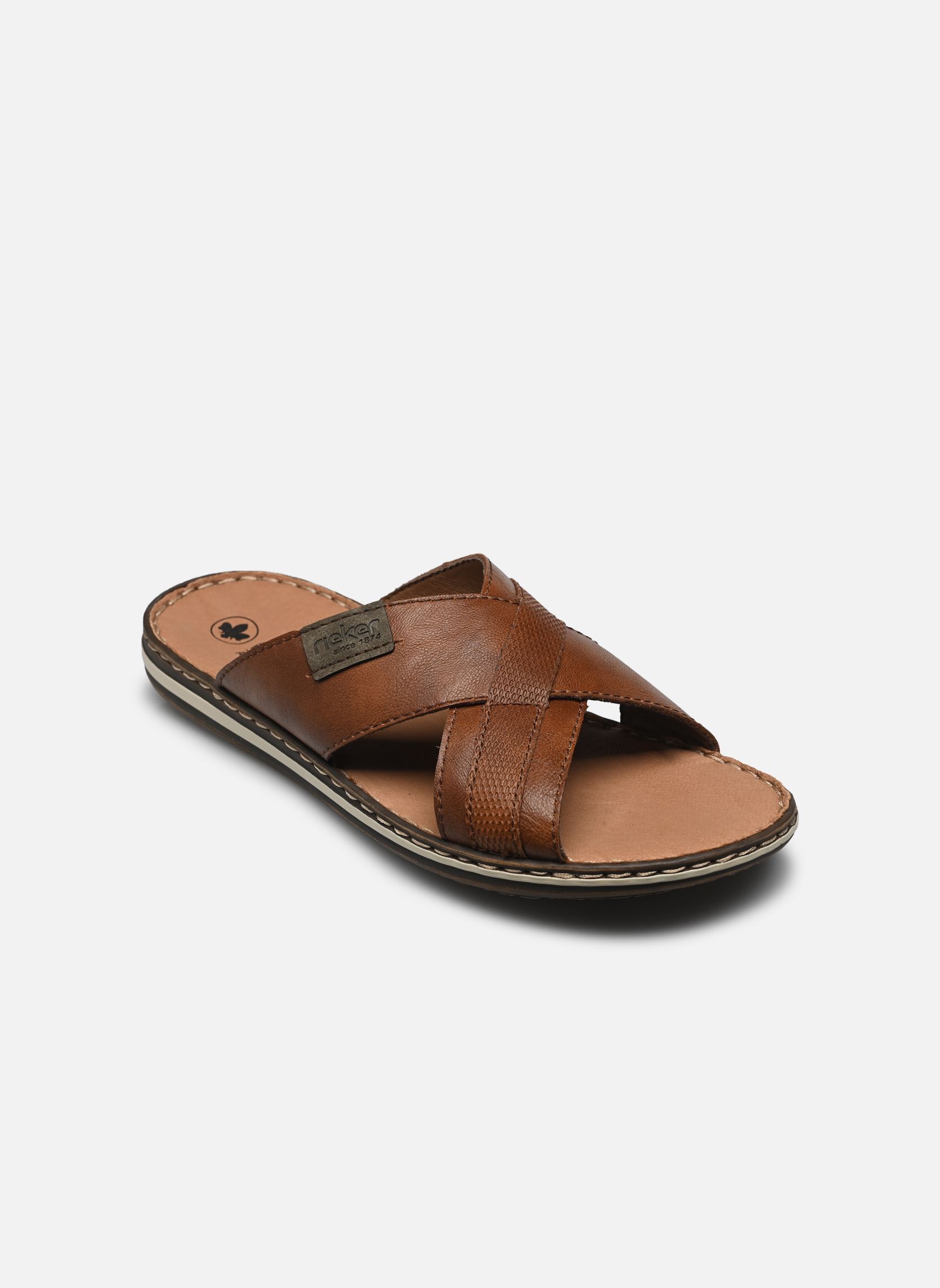 Mules 21082 homme marron Rieker Mules 21082 homme marron MARRON