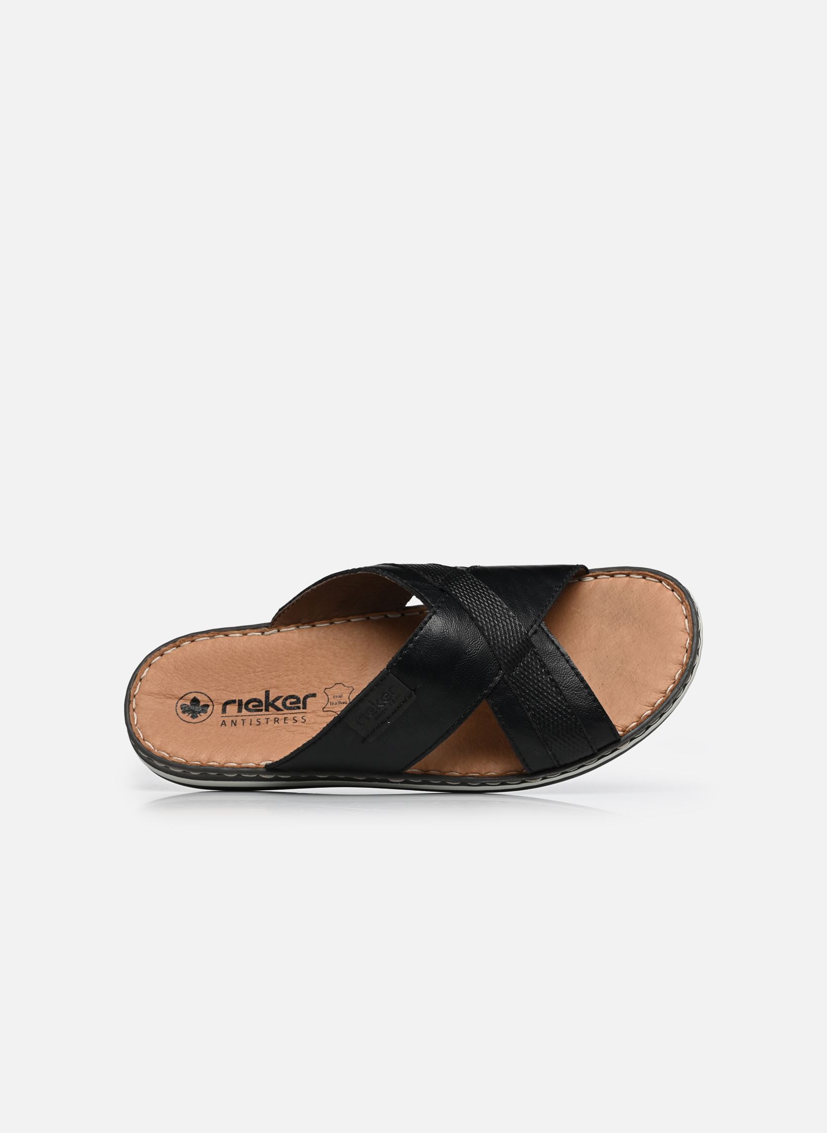 Mules 21082 homme noir Rieker Mules 21082 homme noir SCHWARZ/SCHWARZ