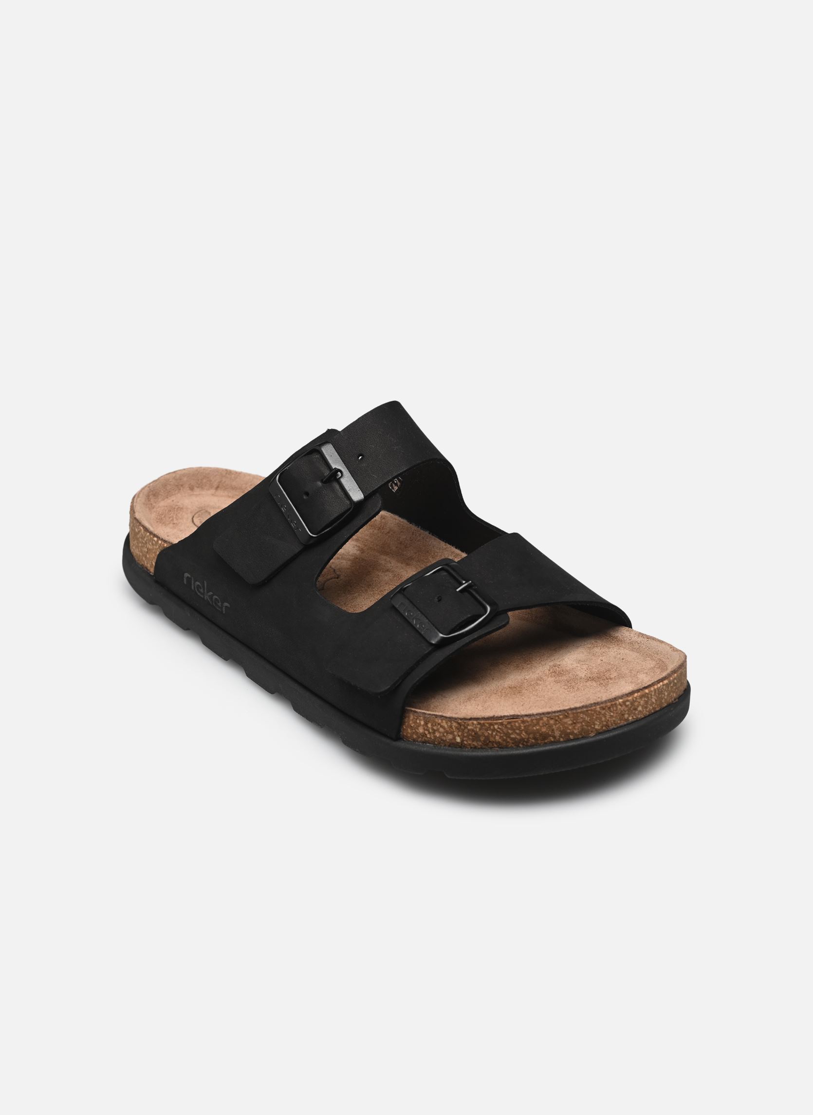 Pantoletten 21190 herren schwarz Rieker Pantoletten 21190 herren schwarz NOIR