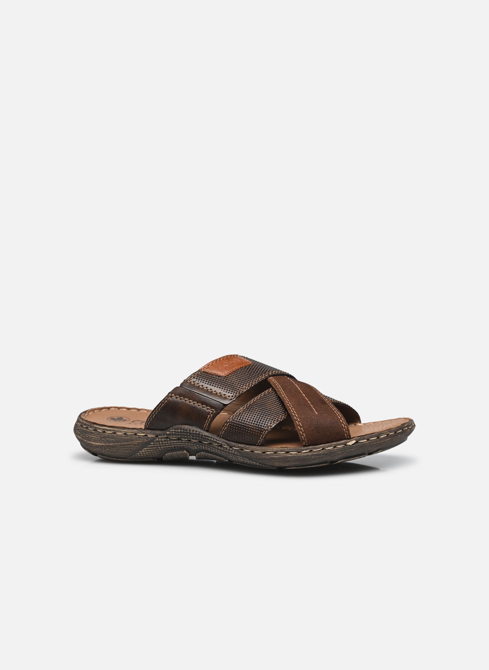 Mules 22053 homme marron Rieker Mules 22053 homme marron MARRON