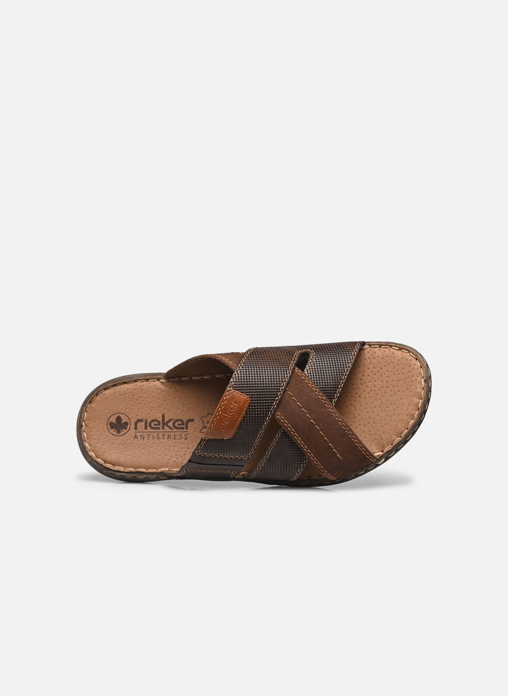 Mules 22053 homme marron Rieker Mules 22053 homme marron MARRON