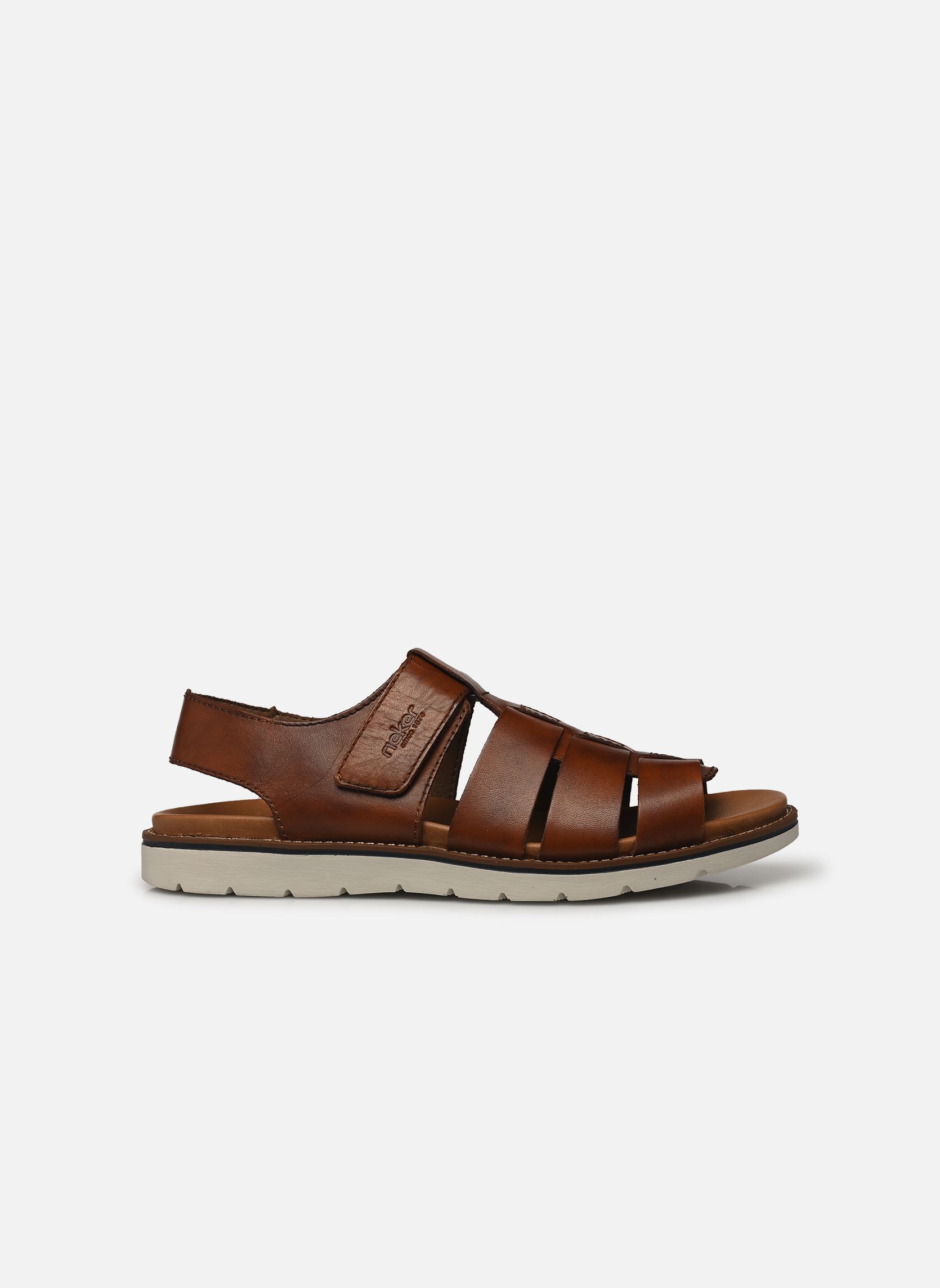 Sandalen und Pantoletten 24360 herren braun Rieker Sandalen und Pantoletten 24360 herren braun MARRON