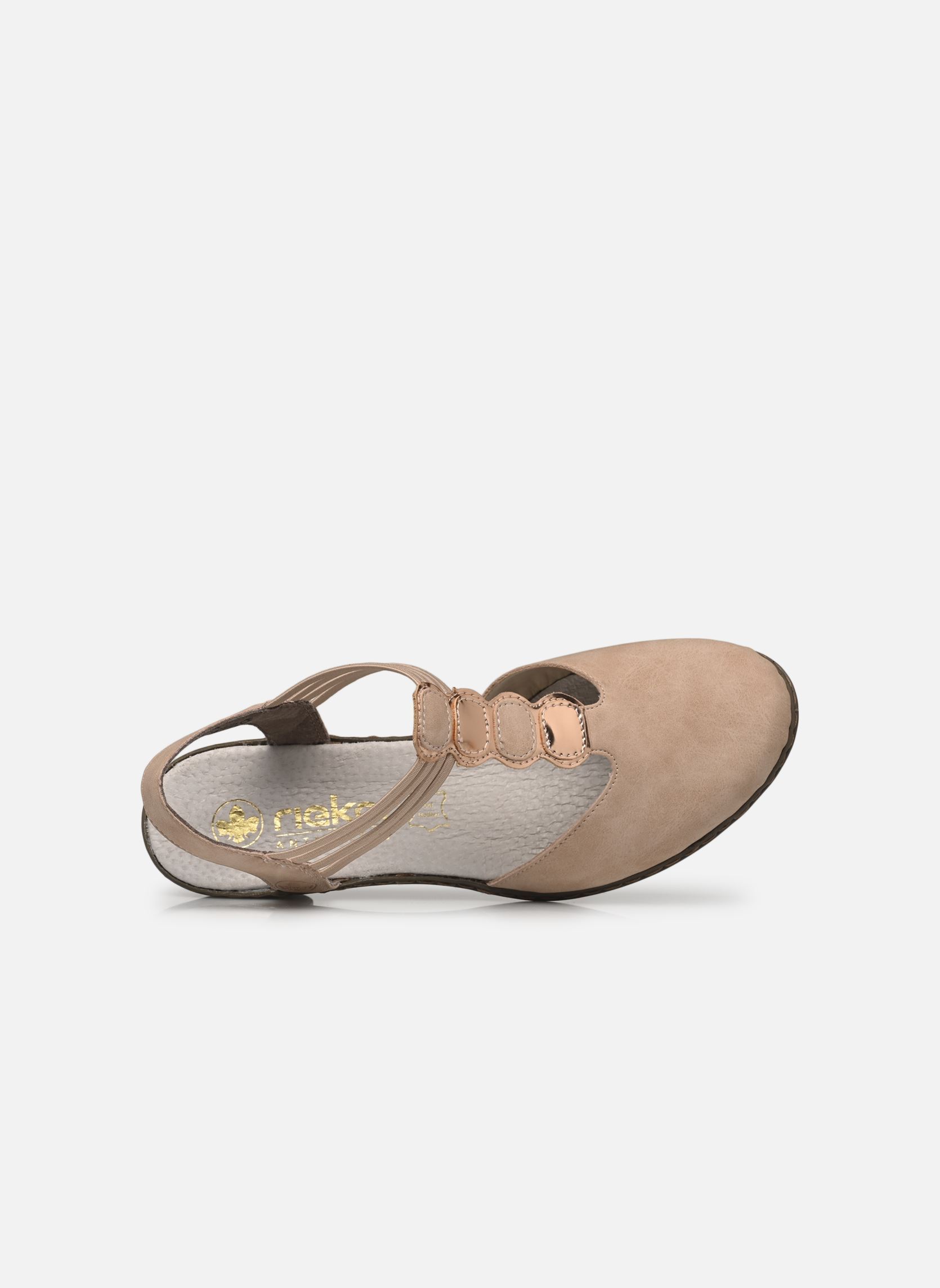 Sandalen 40901 dames roze Rieker Sandalen 40901 dames roze ROSE