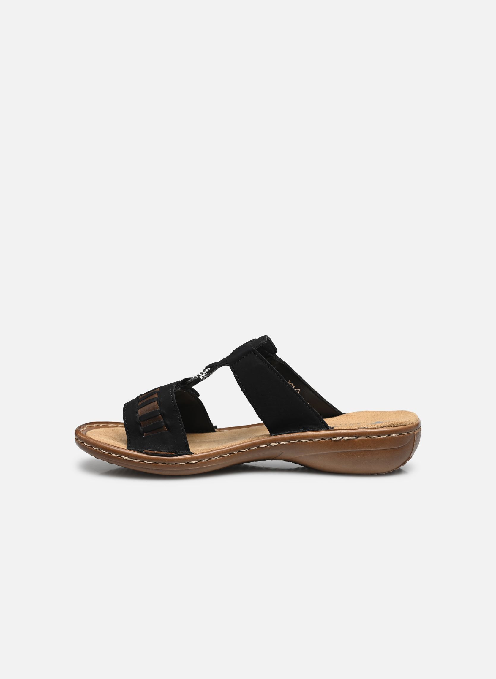 Mules et sabots 60881 femme noir Rieker Mules et sabots 60881 femme noir NOIR