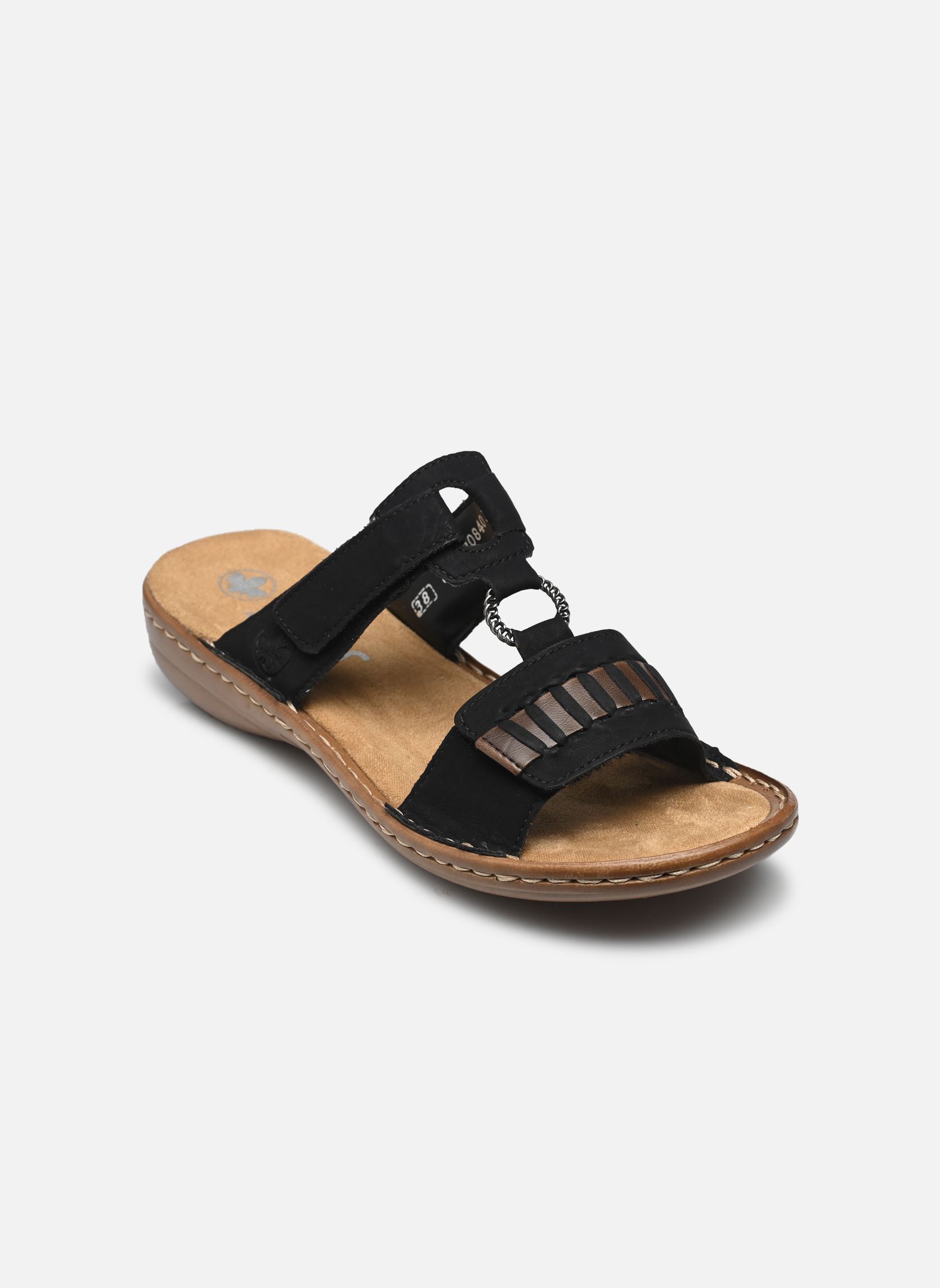 Mules et sabots 60881 femme noir Rieker Mules et sabots 60881 femme noir NOIR