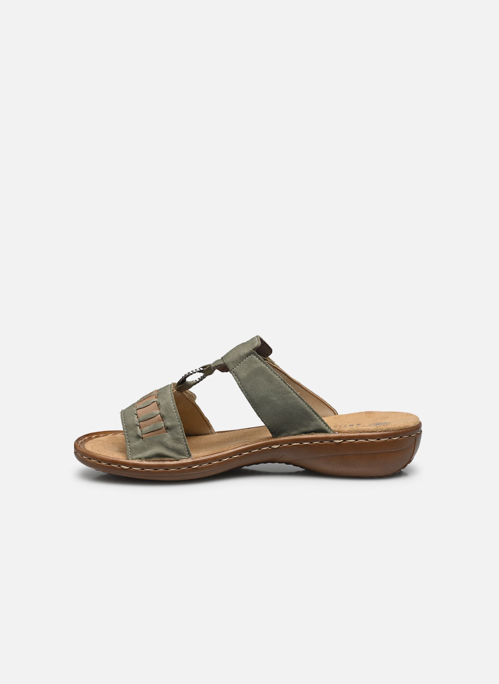 Ciabattine e Sabots 60881 donna verde Rieker Ciabattine e Sabots 60881 donna verde VERT