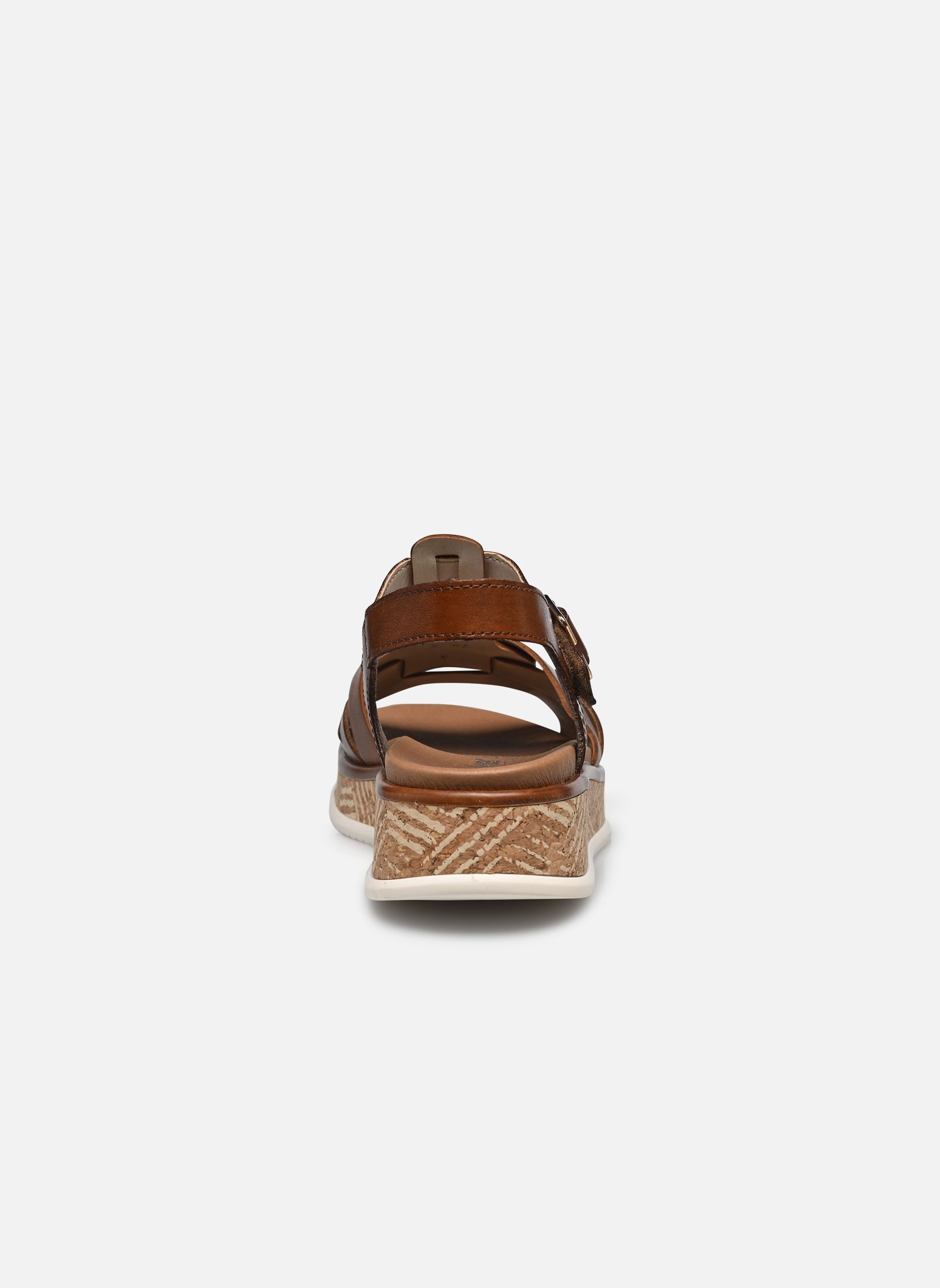 Keil- und Plateausandalen W0853 damen braun Rieker Keil- und Plateausandalen W0853 damen braun MARRON