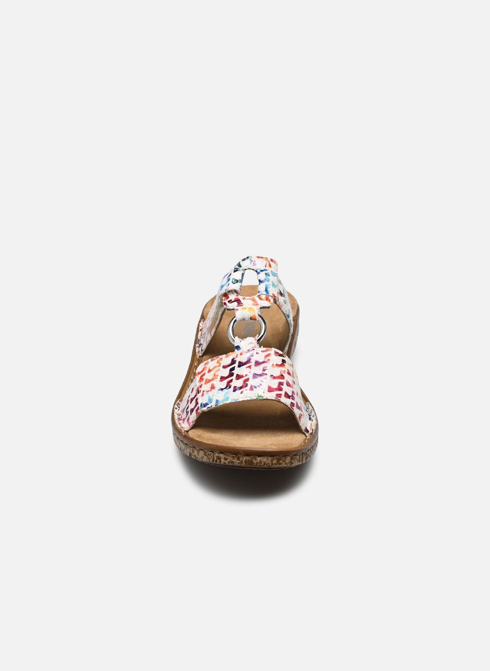 Mules et sabots 628P9 femme multicolore Rieker Mules et sabots 628P9 femme multicolore MULTICOLORE