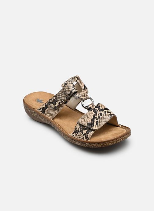 Rieker Mules et sabots 628P9 femme beige