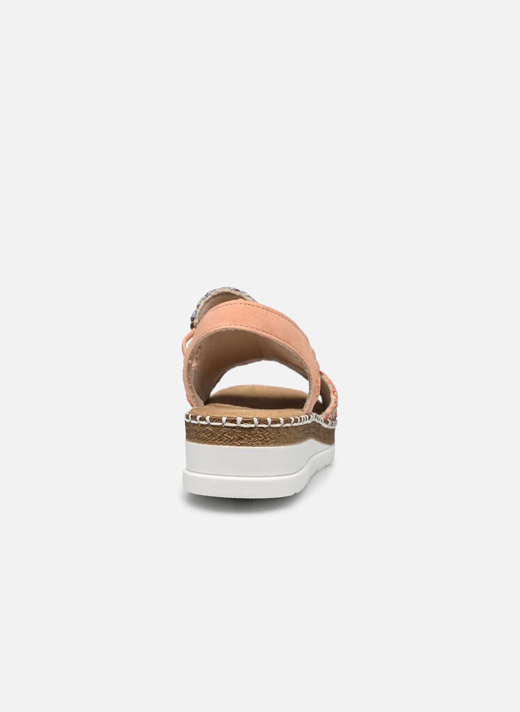 Sandales compensées et plateformes V1241 femme multicolore Rieker Sandales compensées et plateformes V1241 femme multicolore MULTICOLORE