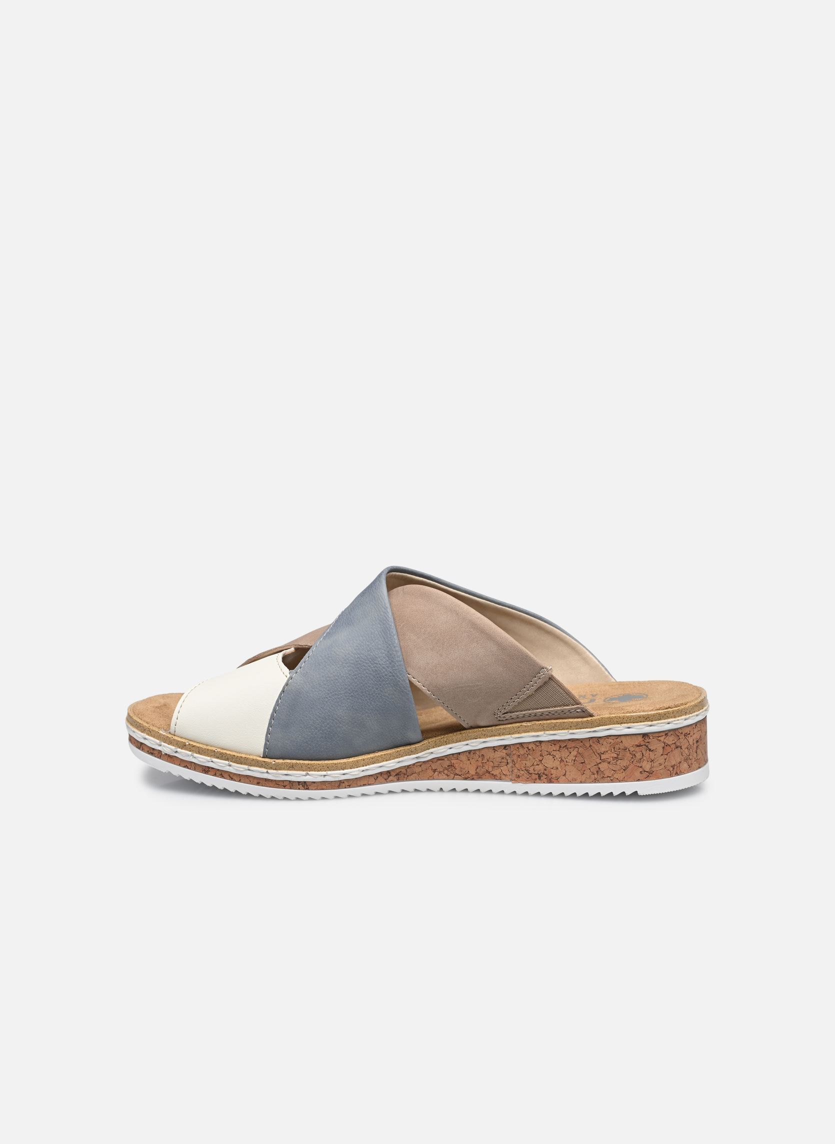 Mules et sabots V3683 femme multicolore Rieker Mules et sabots V3683 femme multicolore MULTICOLORE
