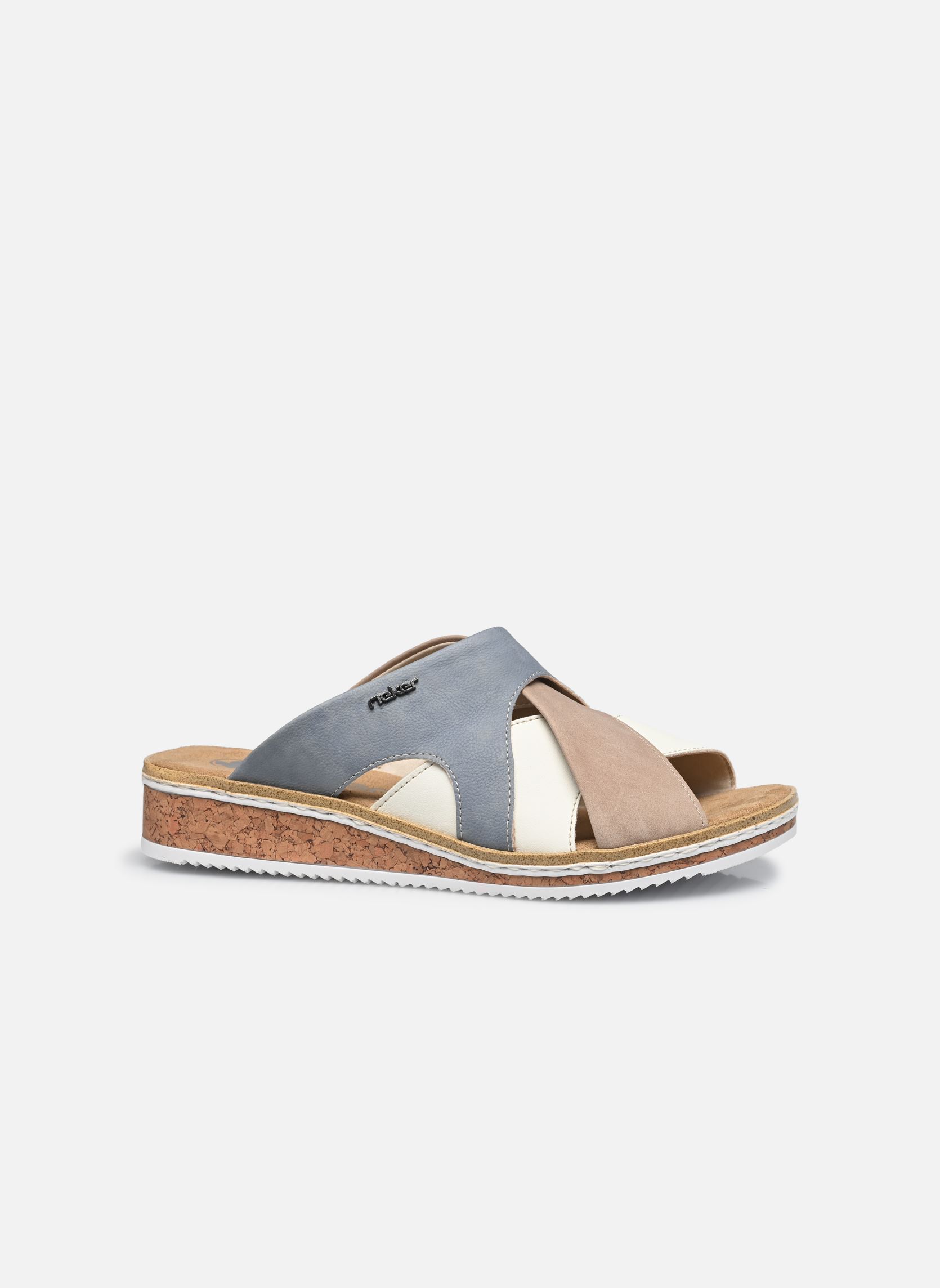 Mules et sabots V3683 femme multicolore Rieker Mules et sabots V3683 femme multicolore MULTICOLORE