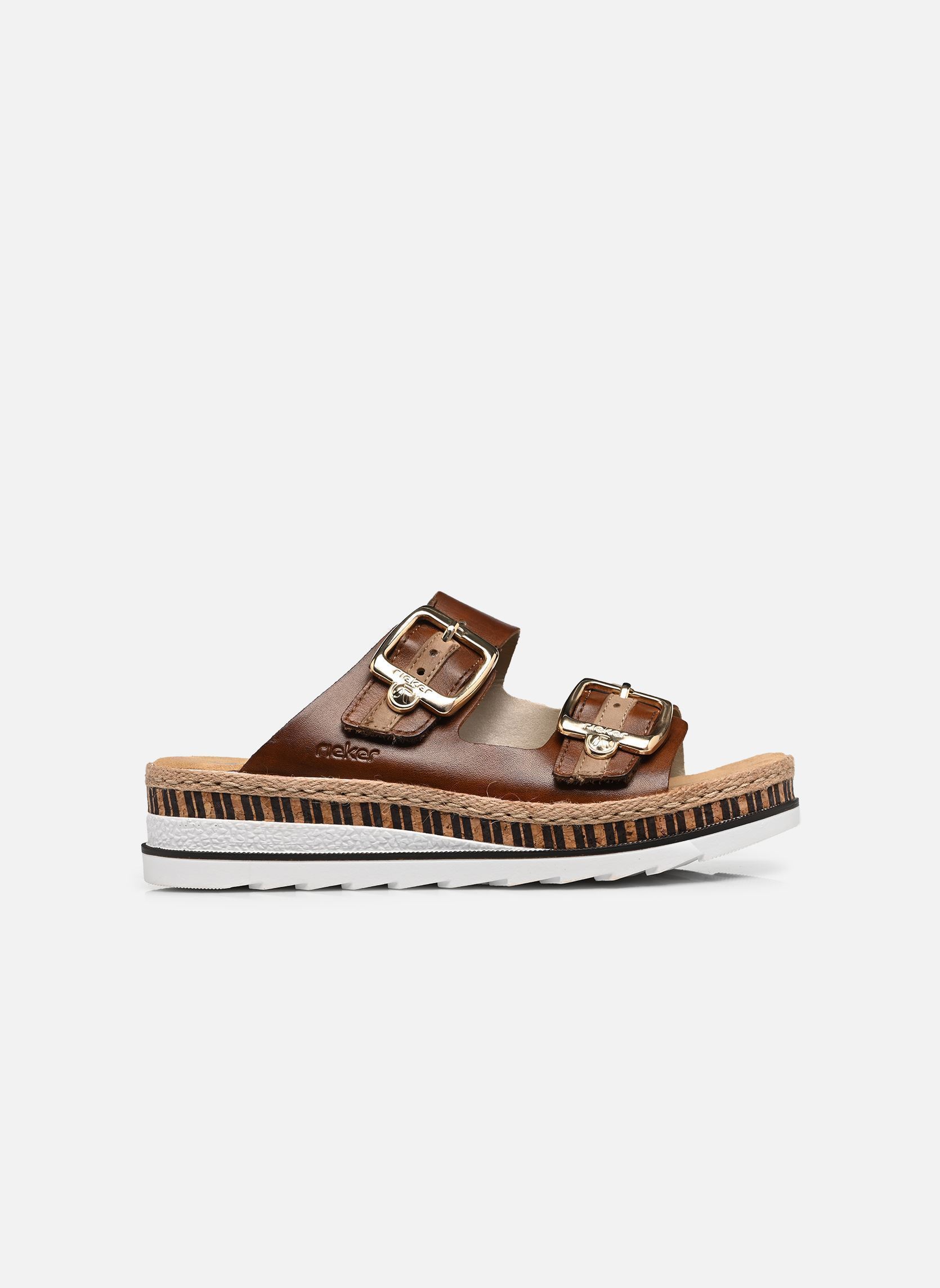 Mules et sabots V7955 femme marron Rieker Mules et sabots V7955 femme marron REH/SHELL