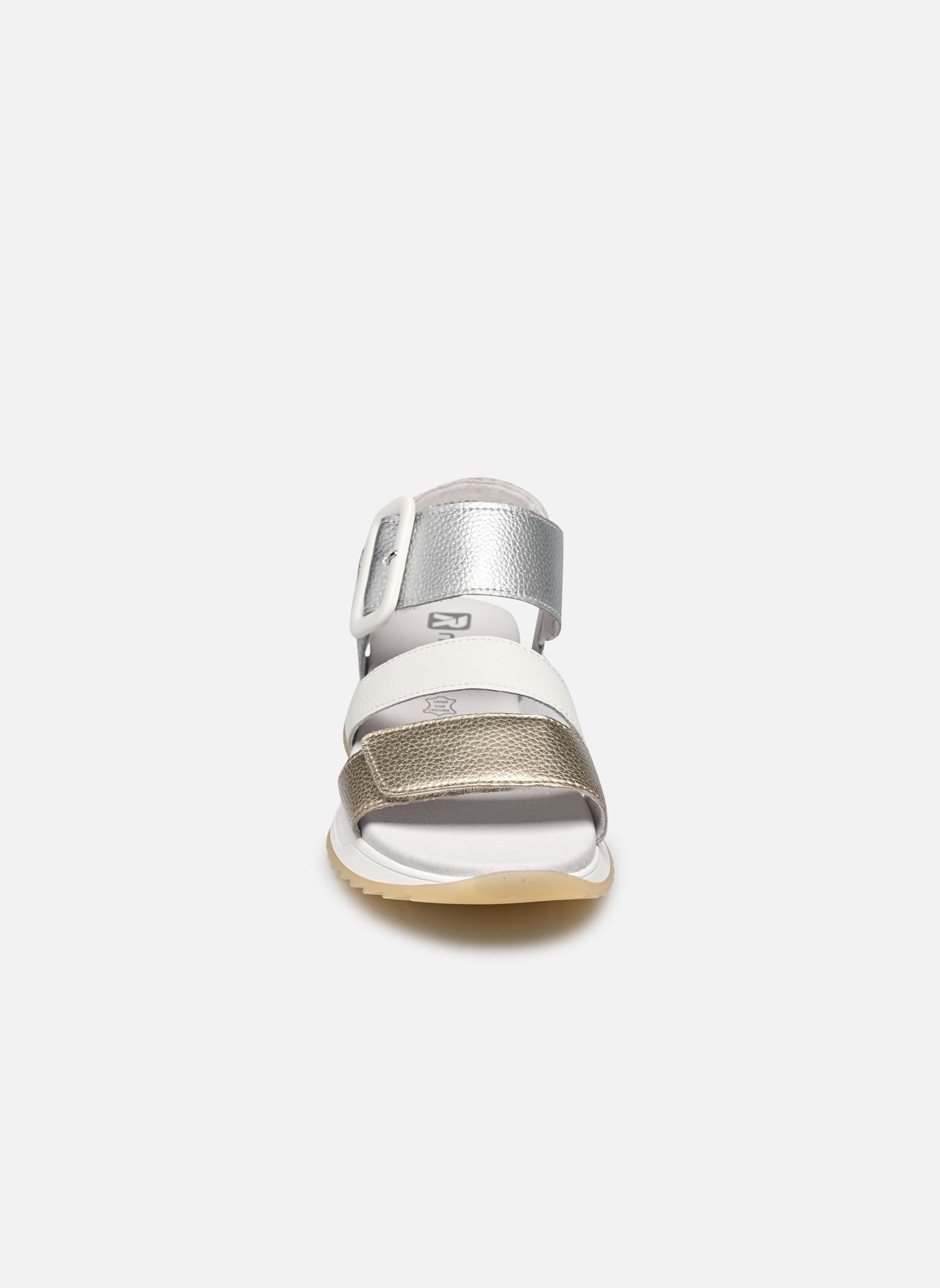 Sandales compensées et plateformes W2950 femme blanc Rieker Sandales compensées et plateformes W2950 femme blanc OR
