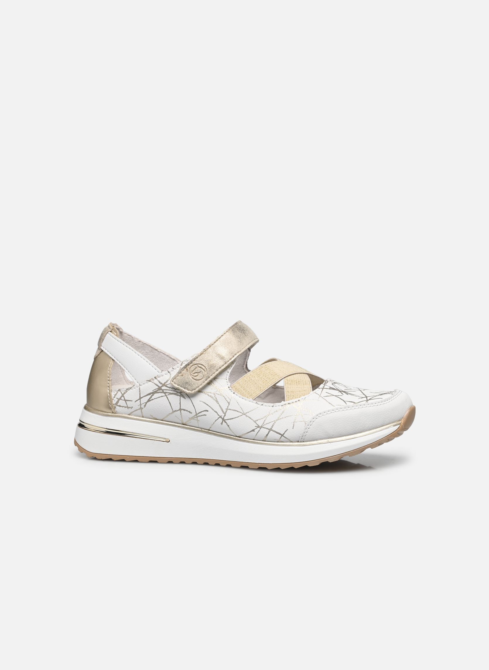 Niedrige Sneaker D1G05 damen weiß Remonte Niedrige Sneaker D1G05 damen weiß BLANC COMBINE