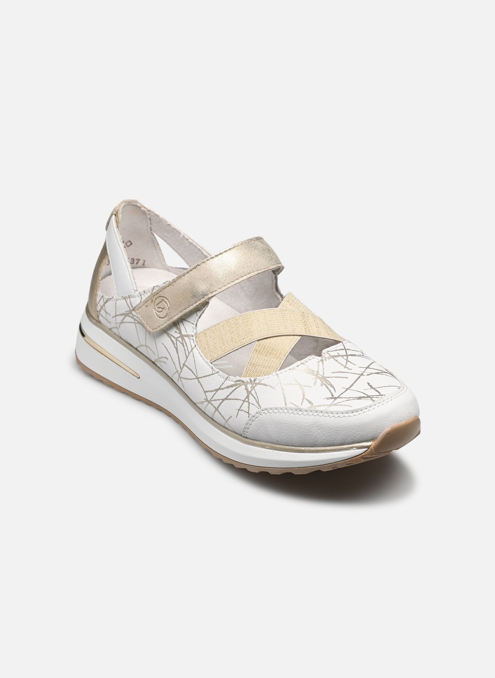 Niedrige Sneaker D1G05 damen weiß Remonte Niedrige Sneaker D1G05 damen weiß BLANC COMBINE