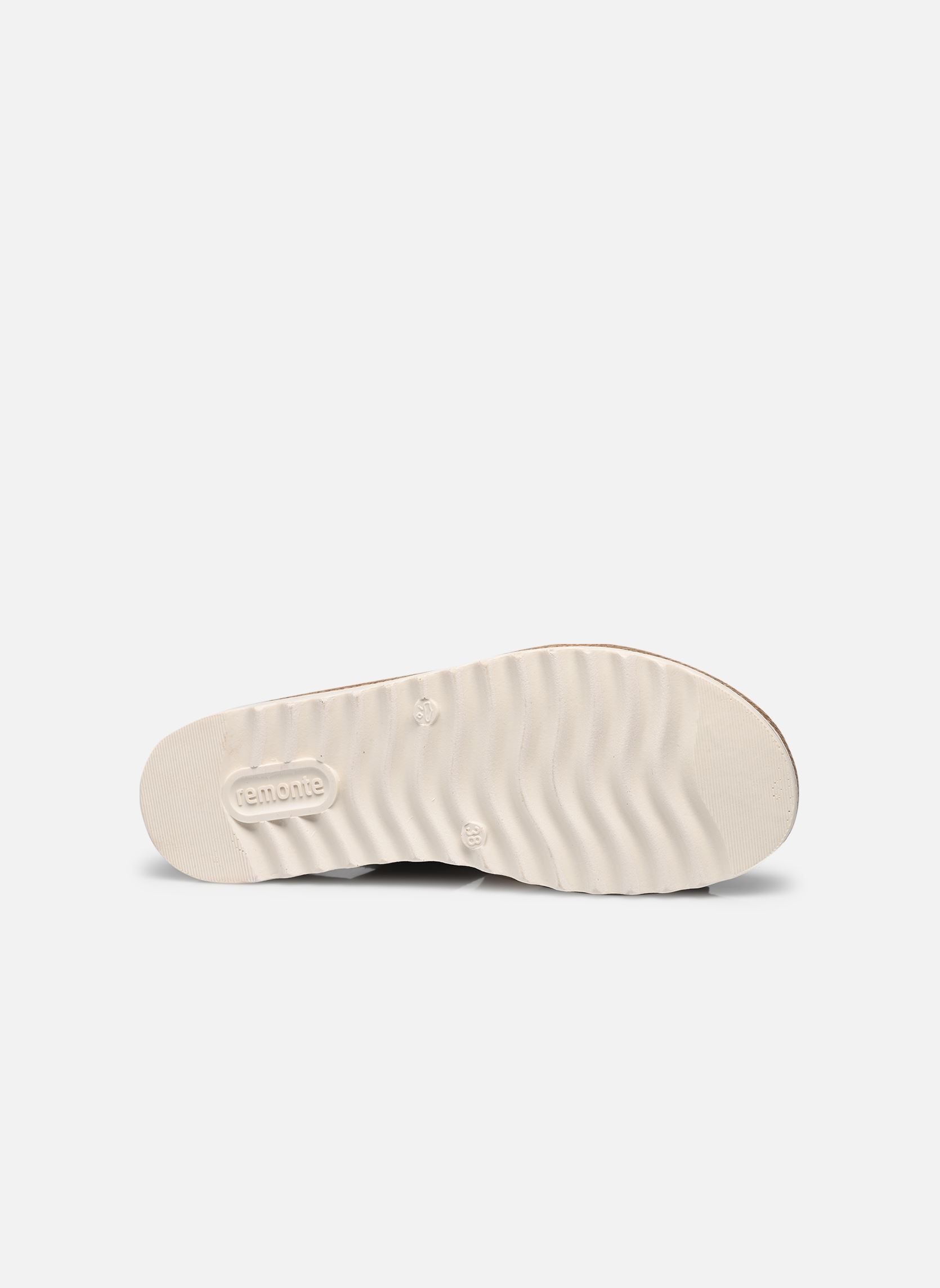 Sandalias y plataformas de cuña D0Q59 mujer marrón Remonte Sandalias y plataformas de cuña D0Q59 mujer marrón MARRON