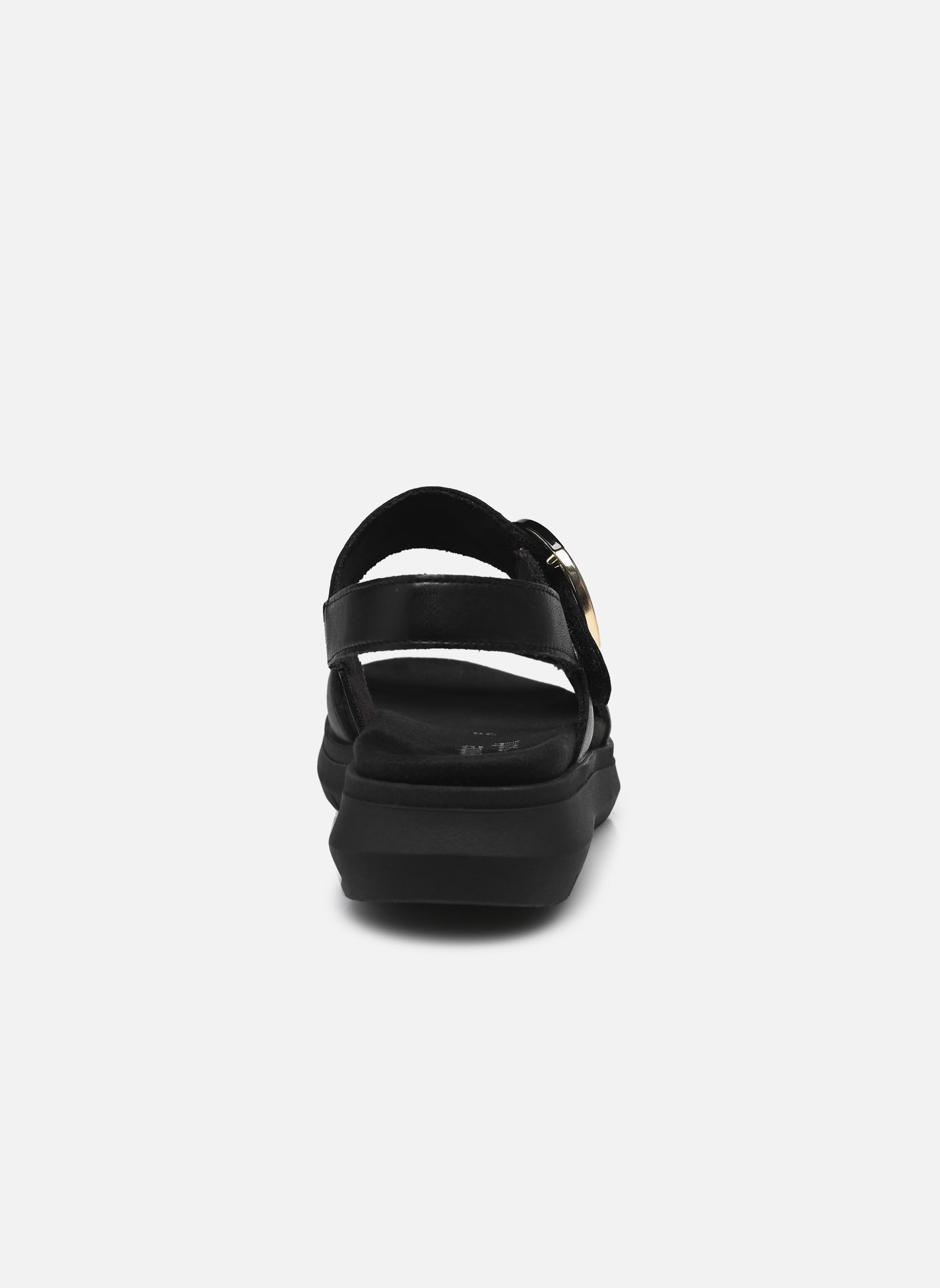 Sandalen met sleehak en plateau D2K50 dames zwart Remonte Sandalen met sleehak en plateau D2K50 dames zwart NOIR