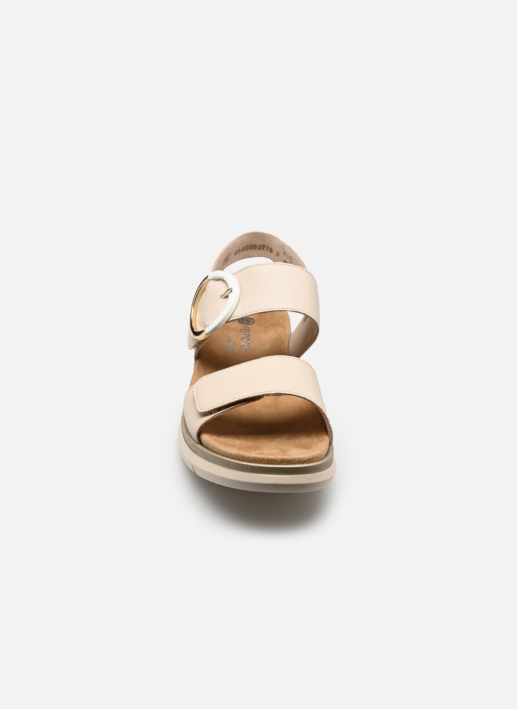 Sandales compensées et plateformes D2K50 femme beige Remonte Sandales compensées et plateformes D2K50 femme beige PORZELLAN
