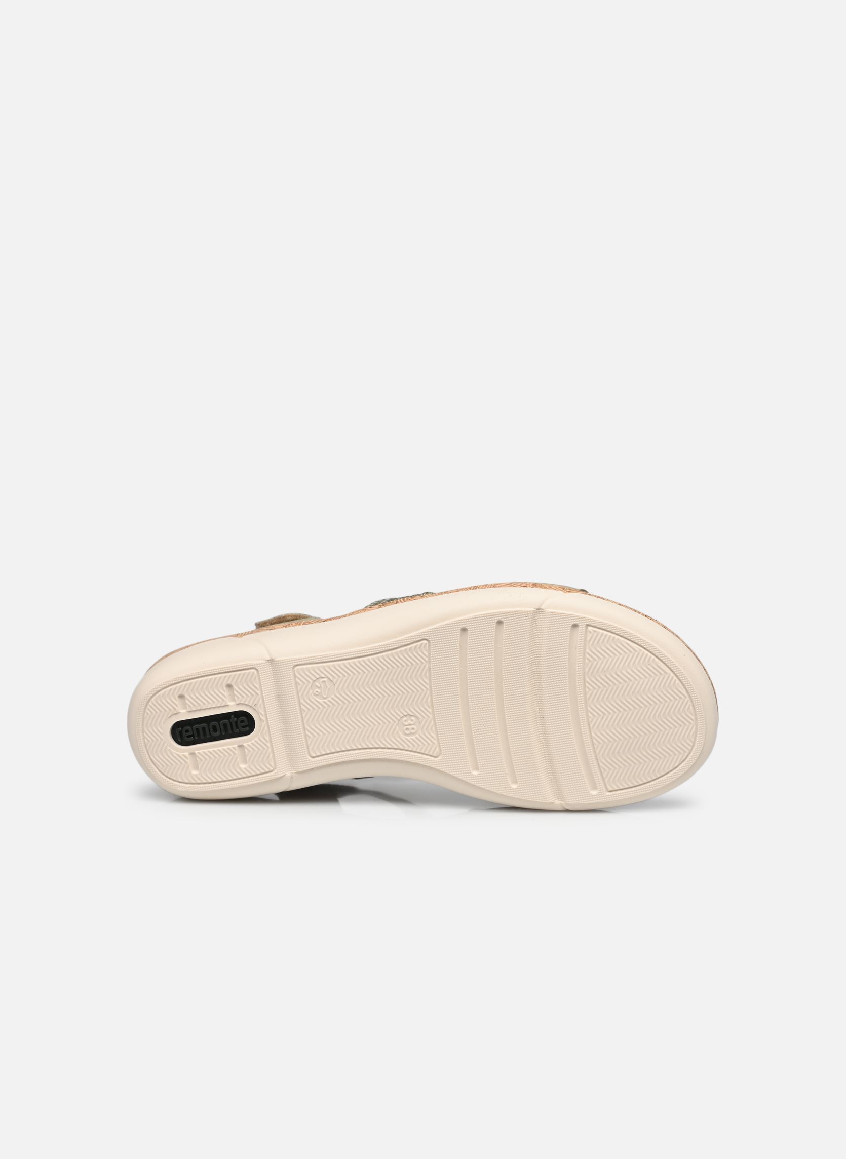 Sandales compensées et plateformes R6861 femme vert Remonte Sandales compensées et plateformes R6861 femme vert VERT
