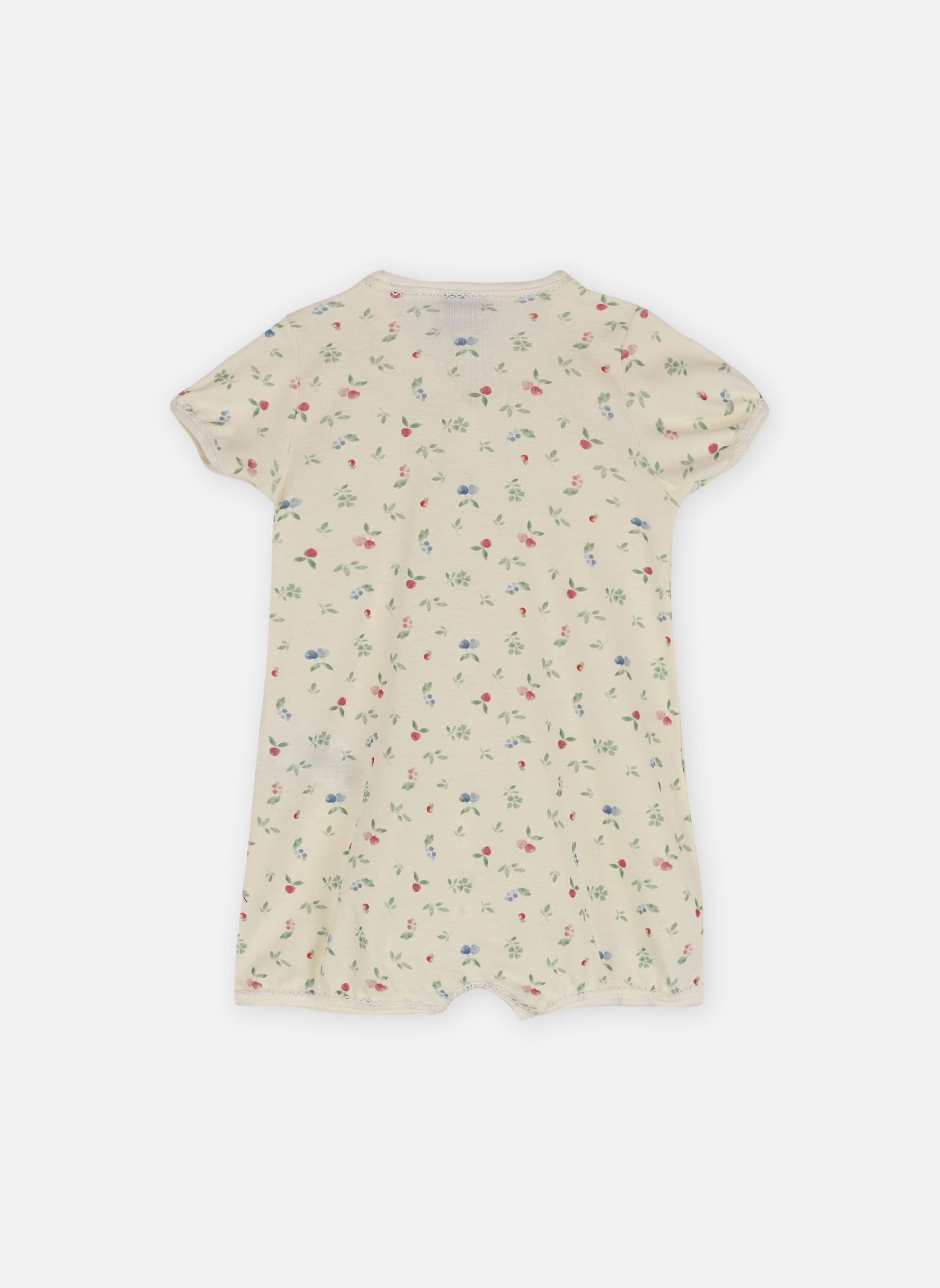 Combinaisons Combicourt Baela fille blanc Petit Bateau Combinaisons Combicourt Baela fille blanc MARSHMALLOW/MULTICO