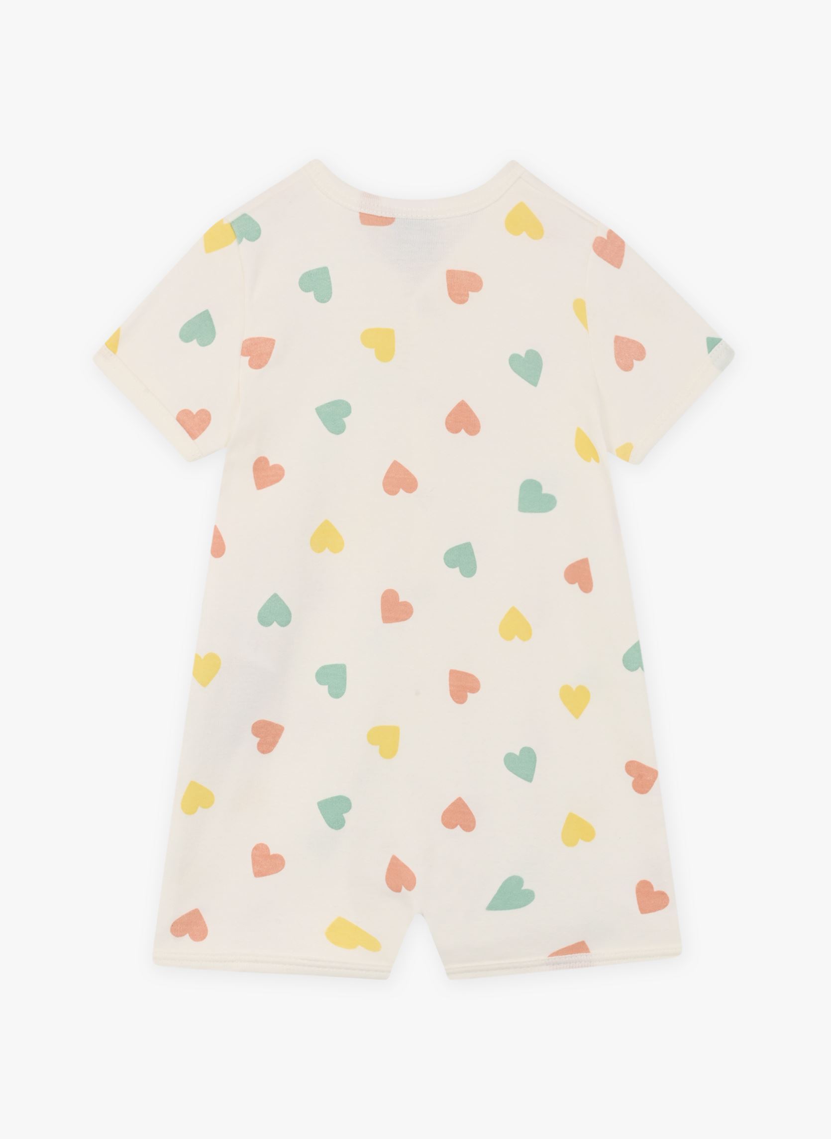 Latzhosen Combicourt Bestina weiß Petit Bateau Latzhosen Combicourt Bestina weiß MARSHMALLOW/MULTICO