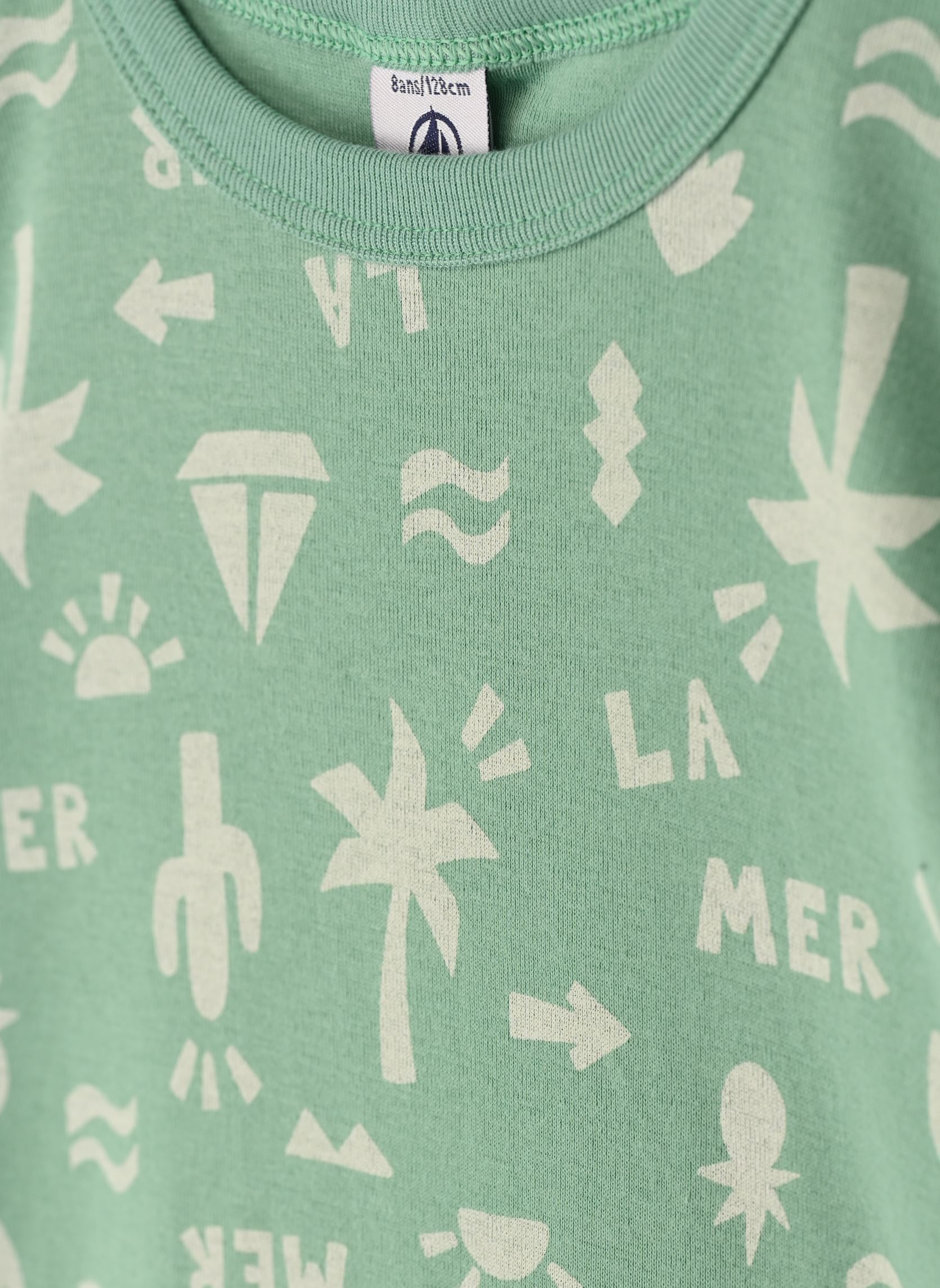 Ensembles de pyjamas Pyjacourt Brook garçon vert Petit Bateau Ensembles de pyjamas Pyjacourt Brook garçon vert Aloevera/Marshmallow