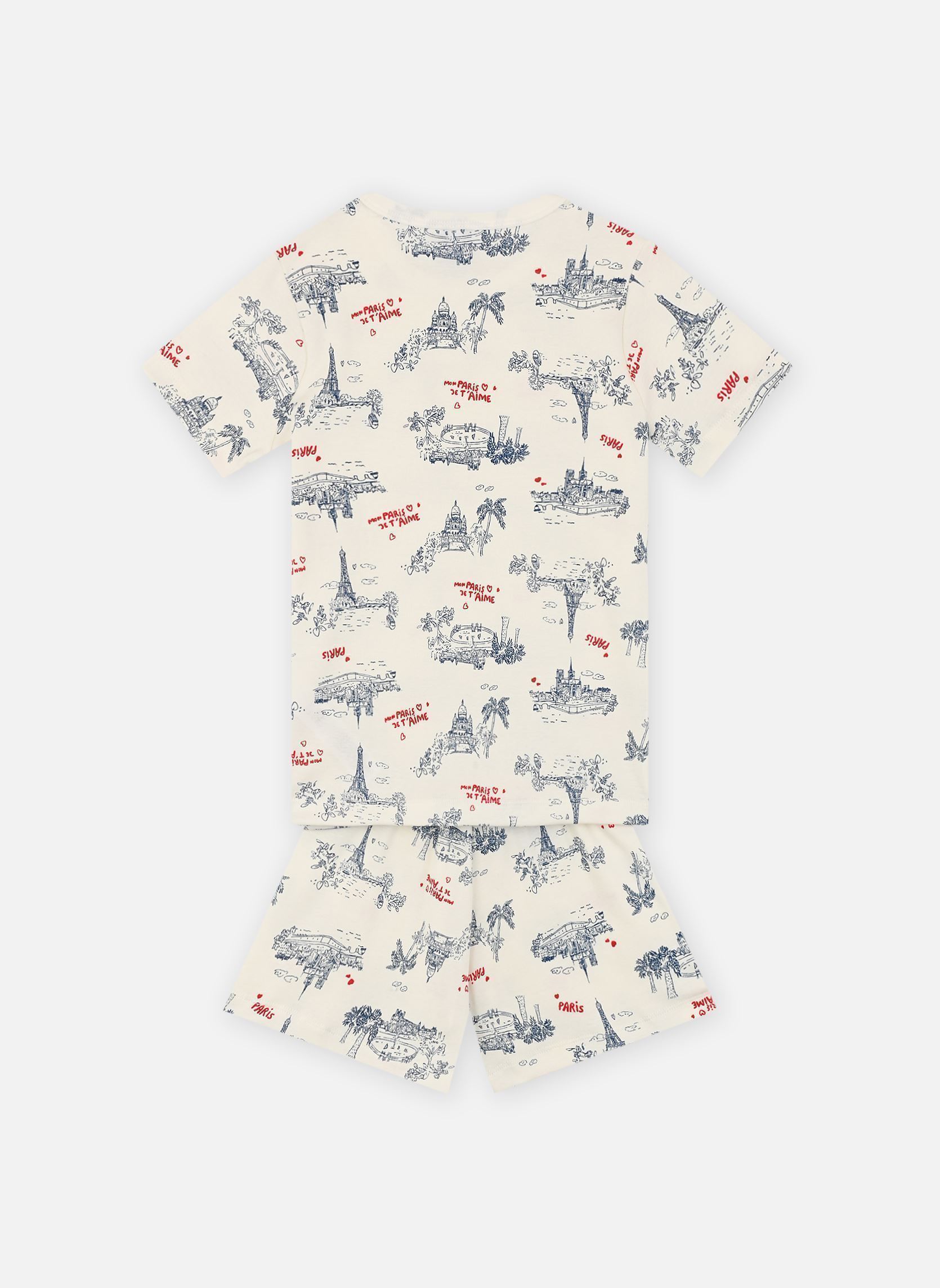 Ensembles de pyjamas Pyjacourt Brice garçon blanc Petit Bateau Ensembles de pyjamas Pyjacourt Brice garçon blanc MARSHMALLOW/MULTICO