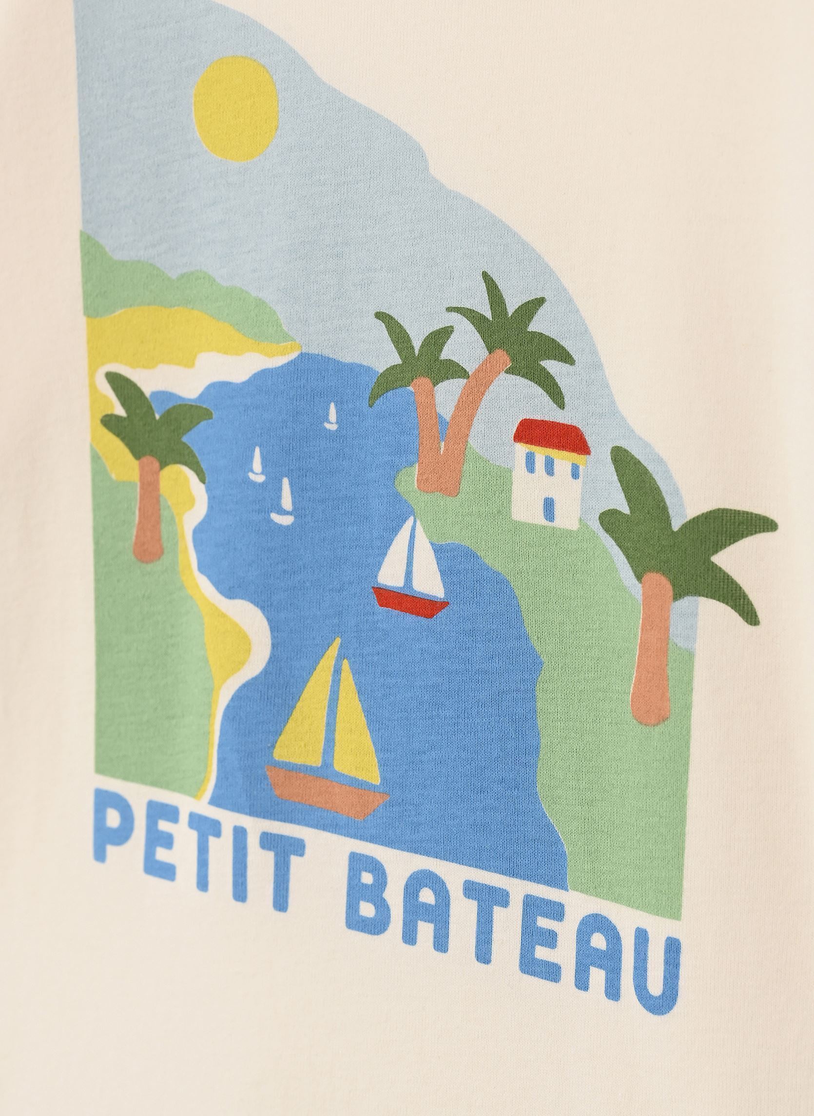 Ensembles de pyjamas Pyjacourt Bro garçon blanc Petit Bateau Ensembles de pyjamas Pyjacourt Bro garçon blanc MARSHMALLOW/MULTICO