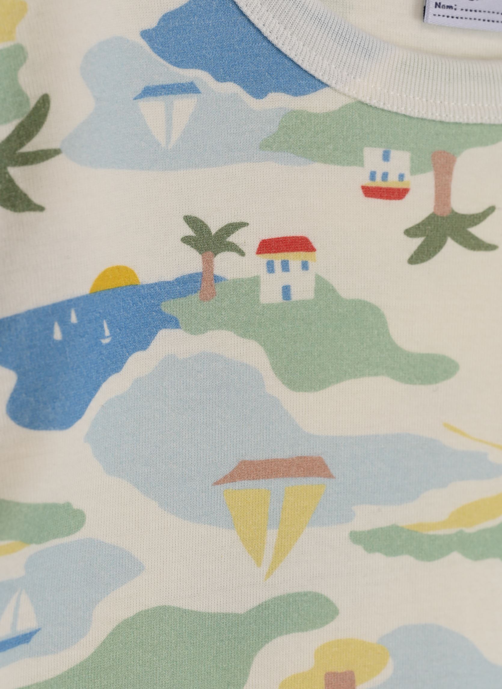 Schlafanzug-Sets Pyjacourt Becilia jungen weiß Petit Bateau Schlafanzug-Sets Pyjacourt Becilia jungen weiß MARSHMALLOW/MULTICO