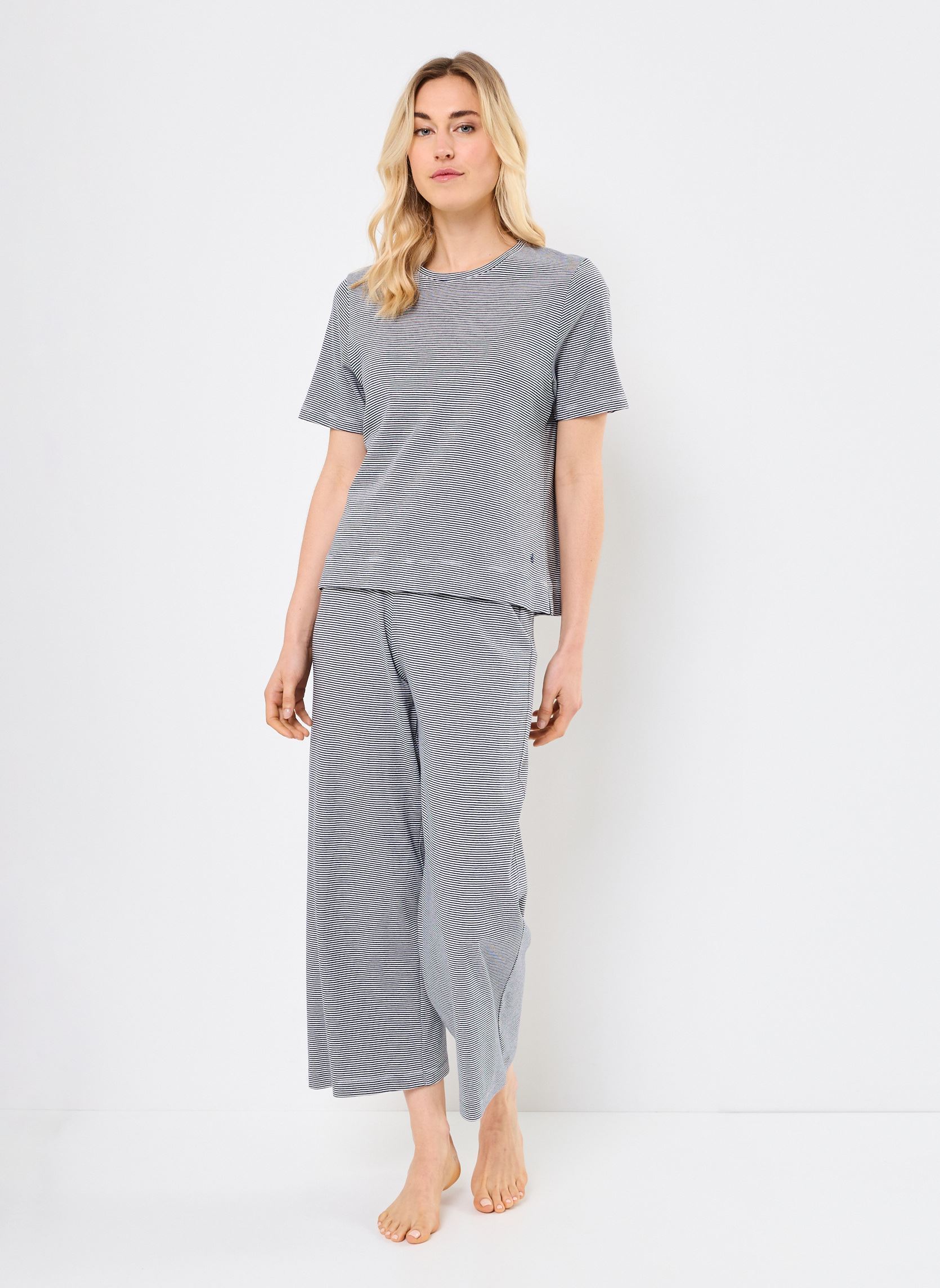 Damen Pyjama Tarence damen blau Petit Bateau Damen Pyjama Tarence damen blau SMOKINGMARSHMALLOW