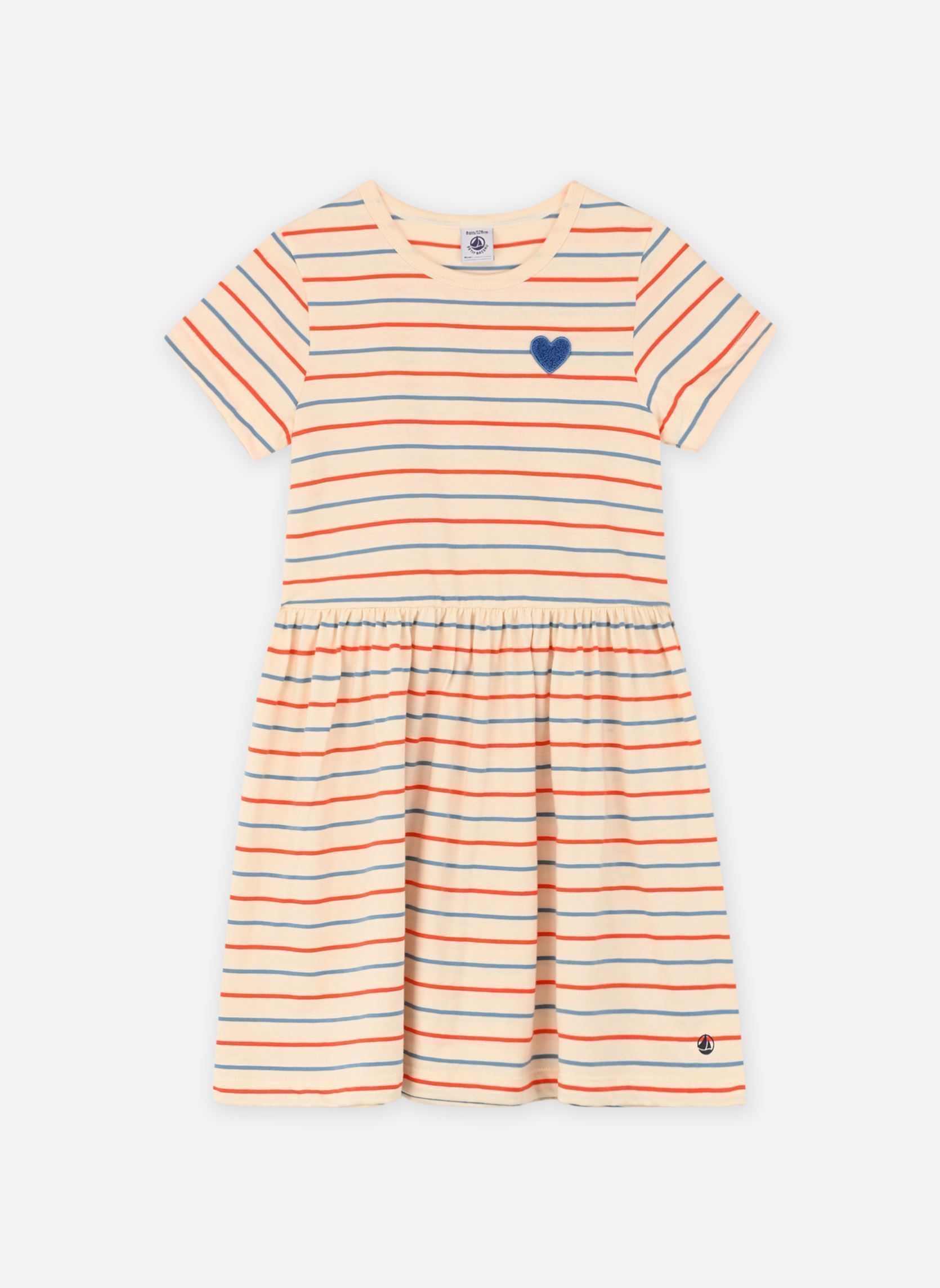 Vêtements Petit Bateau Robe MC Bisweet pour Accessoires
