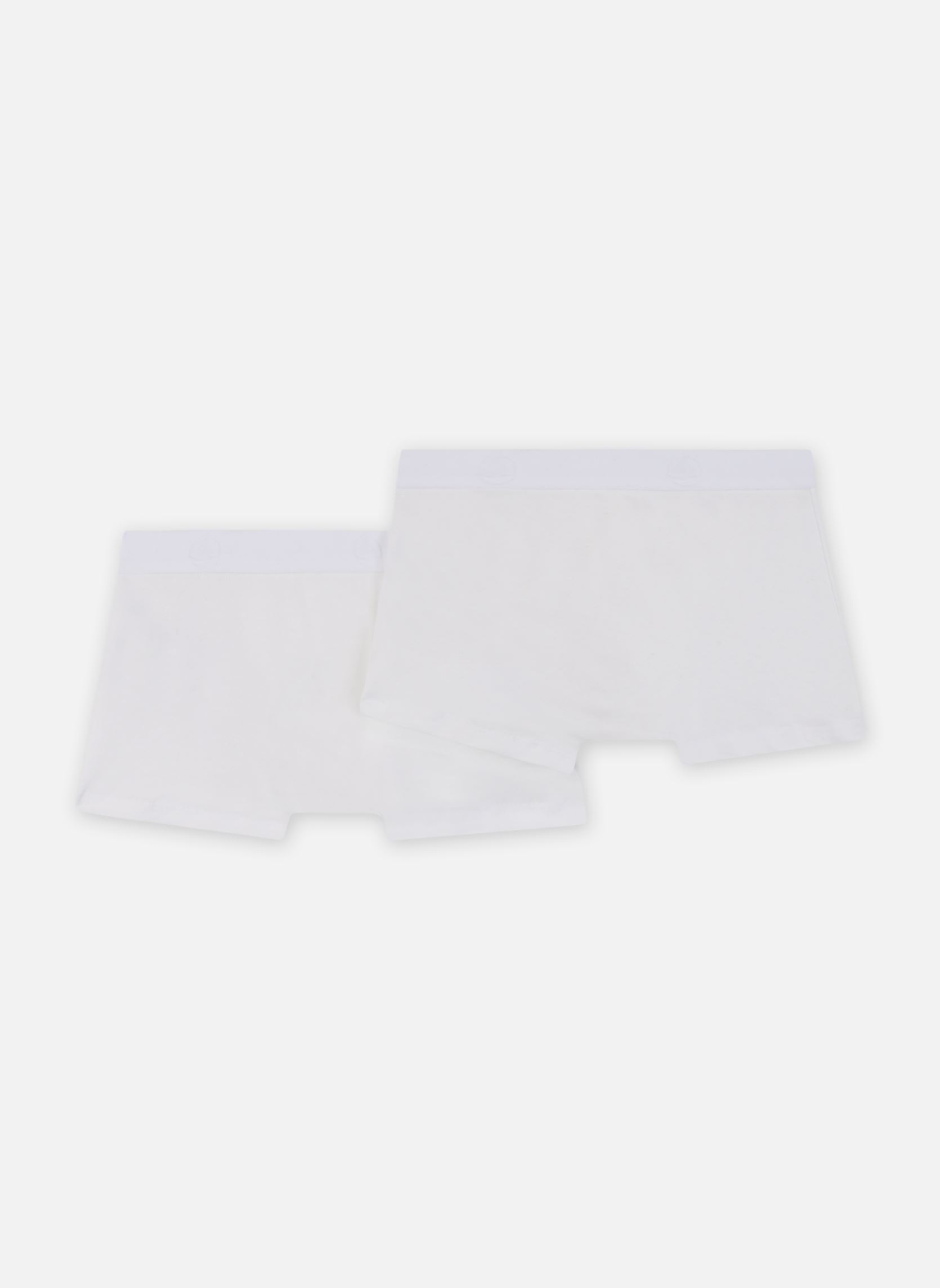 Ondergoedsets Lot de 2 Boxers Blancs Garçon jongens wit Petit Bateau Ondergoedsets Lot de 2 Boxers Blancs Garçon jongens wit VARIANTE 1