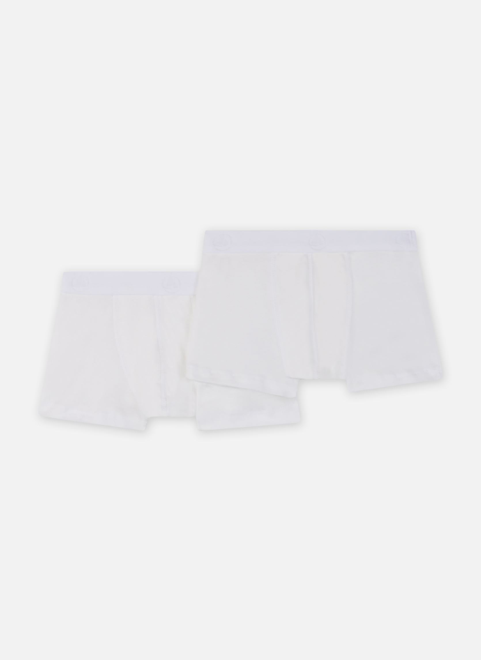 Vêtements Petit Bateau Lot de 2 Boxers Unis pour Accessoires