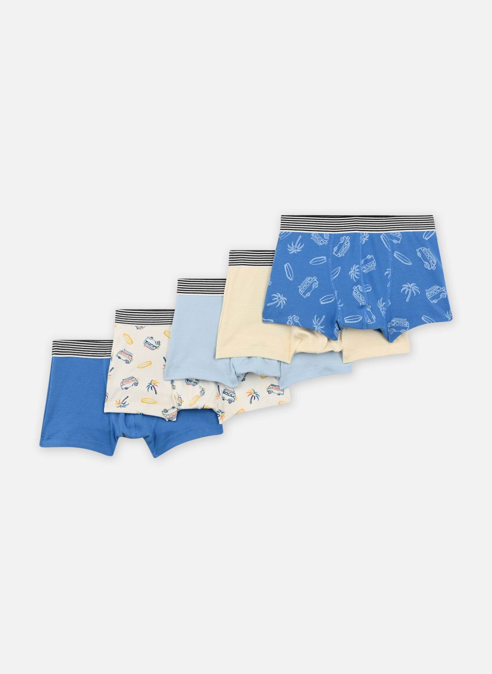 Vêtements Petit Bateau 5 Boxers A0CTB00 pour Accessoires