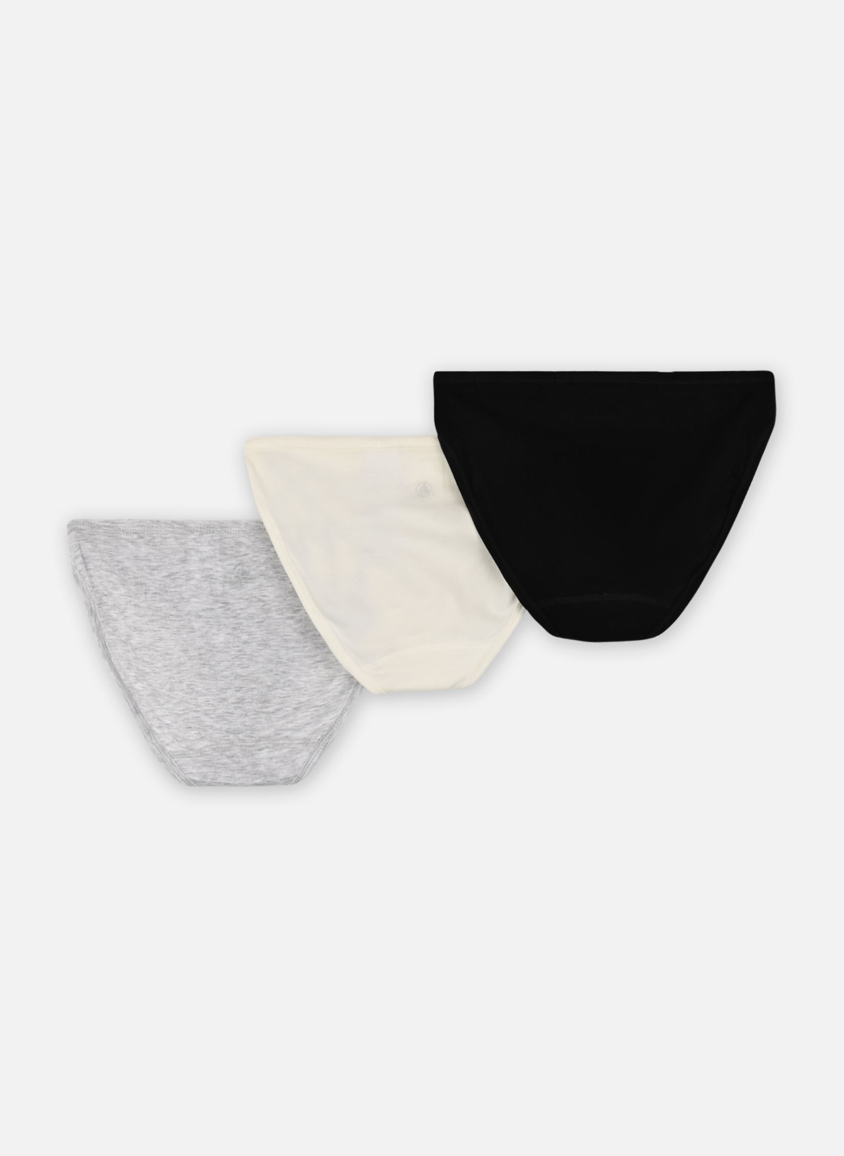 Shortys Lot 3 de Culottes en Coton femme multicolore Petit Bateau Shortys Lot 3 de Culottes en Coton femme multicolore VARIANTE 1