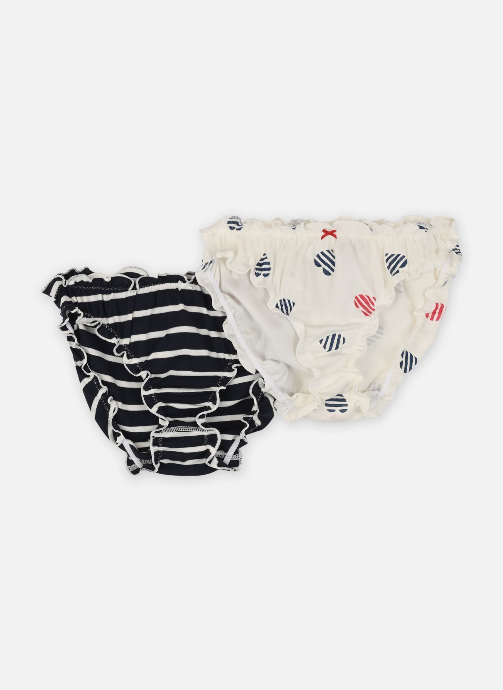 Vêtements Petit Bateau 2 Culottes A0D1400 pour Accessoires