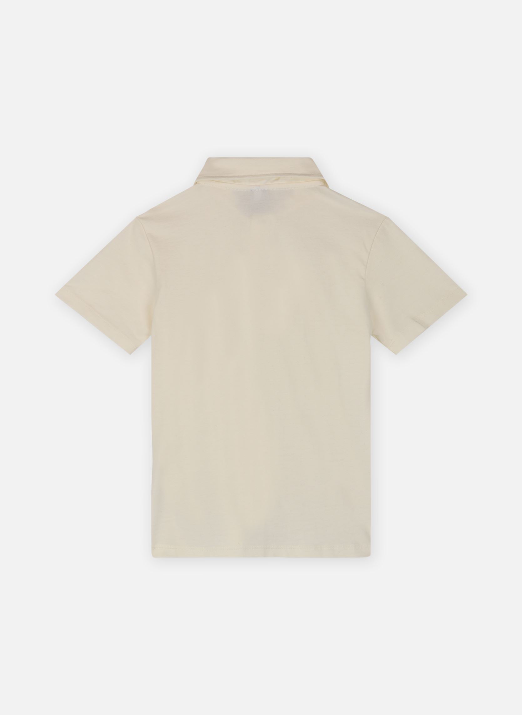 Polos Polo MC Brasier garçon blanc Petit Bateau Polos Polo MC Brasier garçon blanc Marshmallow