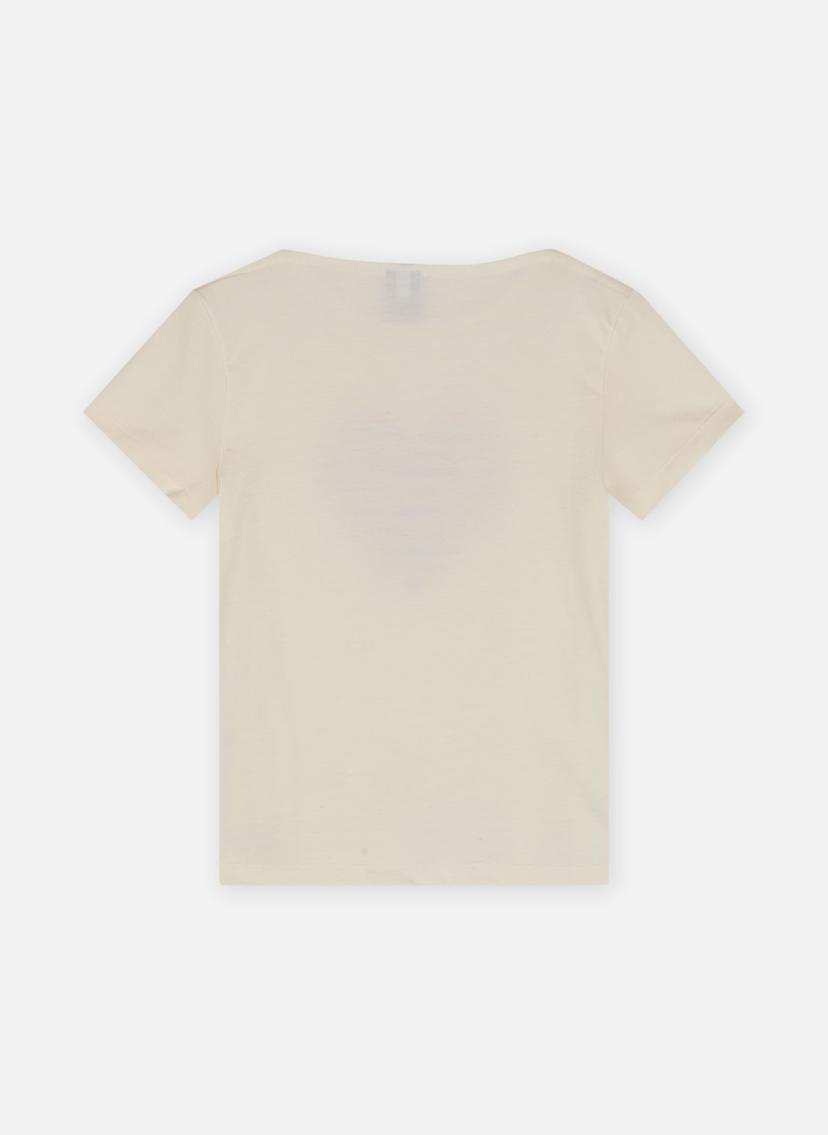 T-shirt a maniche corte Tee Shirt Bibala bambina bianco Petit Bateau T-shirt a maniche corte Tee Shirt Bibala bambina bianco Marshmallow