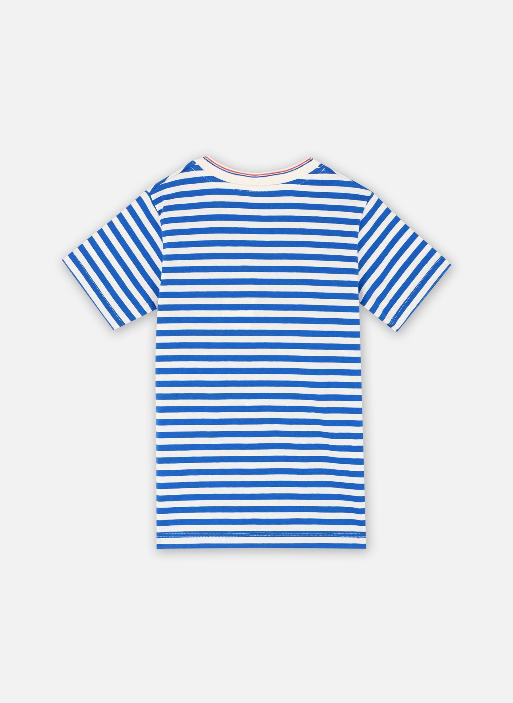 Tee-shirts manches courtes Tee Shirt MC Bipbip garçon bleu Petit Bateau Tee-shirts manches courtes Tee Shirt MC Bipbip garçon bleu Porcelana/Marshmallow