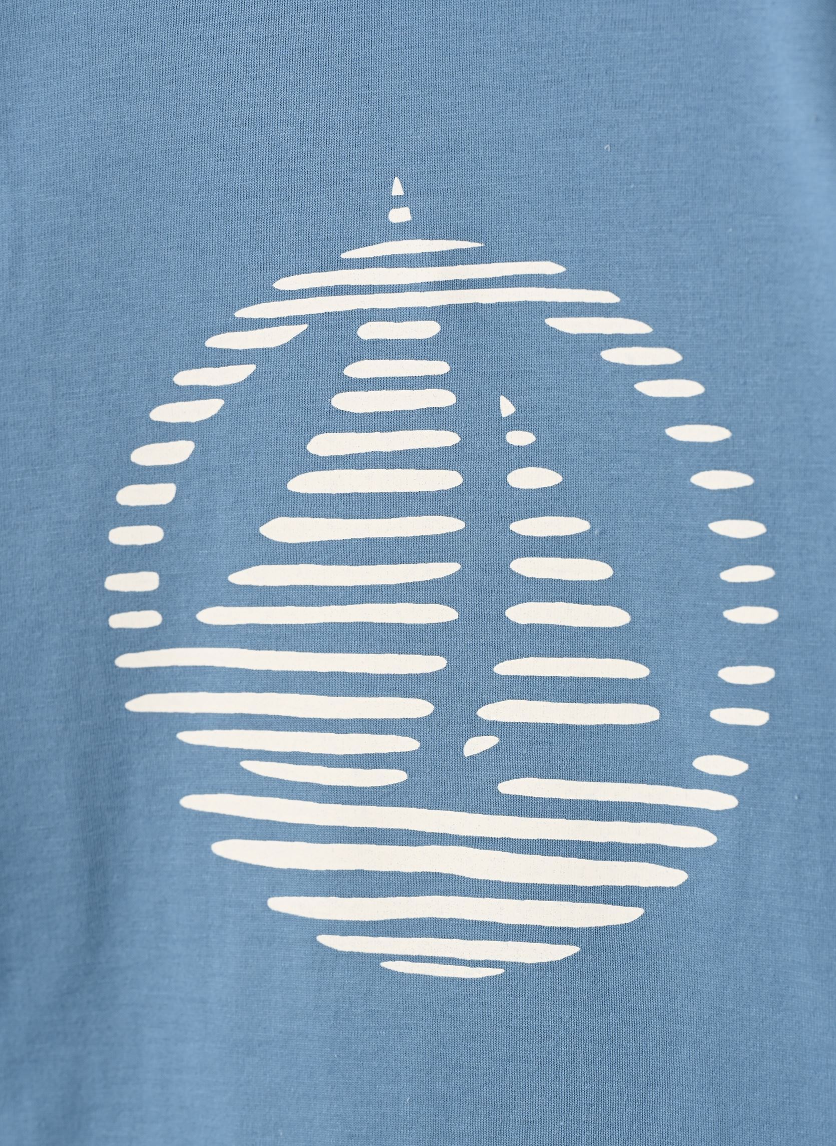 Tee-shirts manches courtes Tee Shirt MC Bolin garçon bleu Petit Bateau Tee-shirts manches courtes Tee Shirt MC Bolin garçon bleu Alaska
