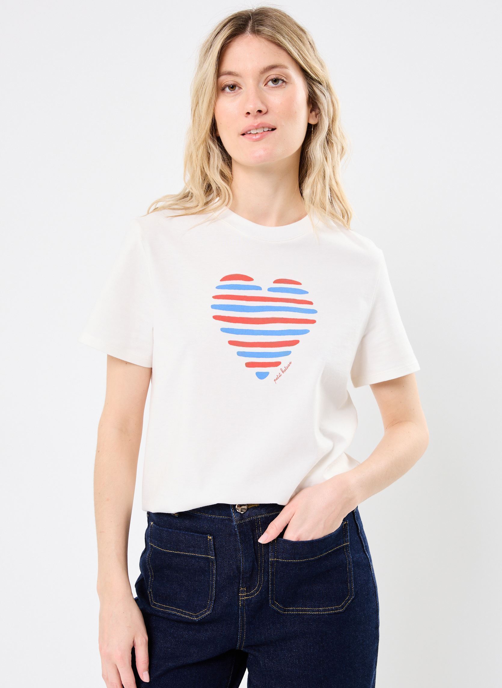 T shirt Petit Bateau MC COL ROND EU