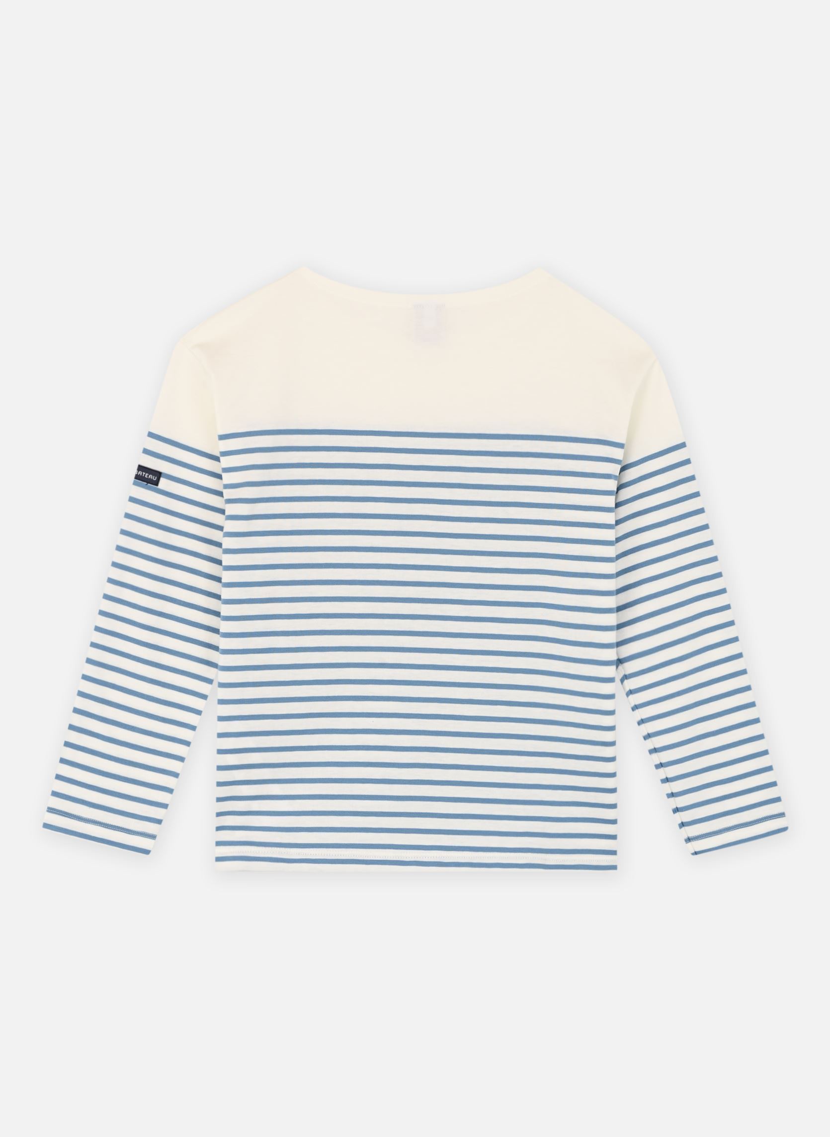 Tee-shirts manches longues Mariniere Bouingo garçon blanc Petit Bateau Tee-shirts manches longues Mariniere Bouingo garçon blanc MARSHMALLOW/ALASKA